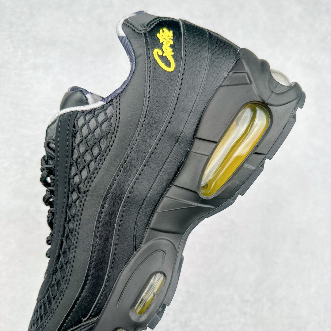 图片[7]-＃WM NK Air Max 95 复古减震气垫跑鞋 FB2709-001 经典重温 外单专供大厂出品 品质稳定 一百余色 终端操作 鞋款设计灵感源于人体构造 中底设计基于人体的脊柱构造 是整体设计的核心 尼龙孔眼代表了肋骨 而分层式面板和网眼象征着肌肉纤维和肉体组织 Air Max 95采用了两个独立的吹塑成型的Air-Sole单元 并首次在前掌使用可视化气垫设计 Swoosh logo夜当作一个 点符号放在了鞋子的后帮位置 20年的发展让 AIR MAX 95有了不同的故事 20年后再度面向世人的时候 焕然一新的面貌 让人有了另外一种清新脱俗的感觉 尺码：36 37.5 38 39 40 41 42 43 44 45 46-选品中心