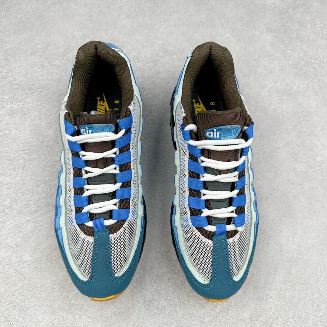 图片[2]-＃WM NK Air Max 95 复古减震气垫跑鞋 FV4710-805 经典重温 外单专供大厂出品 品质稳定 一百余色 终端操作 鞋款设计灵感源于人体构造 中底设计基于人体的脊柱构造 是整体设计的核心 尼龙孔眼代表了肋骨 而分层式面板和网眼象征着肌肉纤维和肉体组织 Air Max 95采用了两个独立的吹塑成型的Air-Sole单元 并首次在前掌使用可视化气垫设计 Swoosh logo夜当作一个 点符号放在了鞋子的后帮位置 20年的发展让 AIR MAX 95有了不同的故事 20年后再度面向世人的时候 焕然一新的面貌 让人有了另外一种清新脱俗的感觉 尺码：36 37.5 38 39 40 41 42 43 44 45 46-选品中心