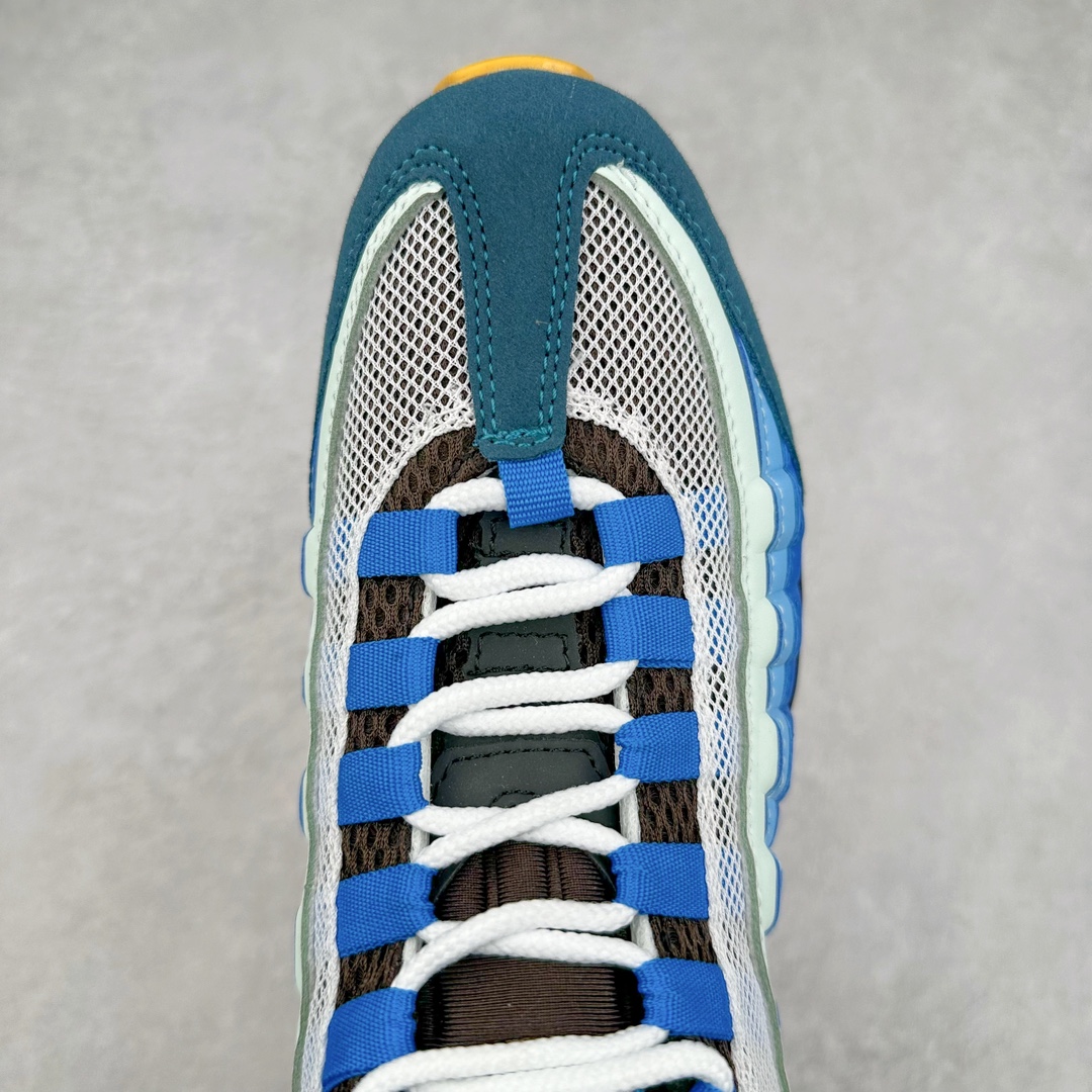 图片[4]-＃WM NK Air Max 95 复古减震气垫跑鞋 FV4710-805 经典重温 外单专供大厂出品 品质稳定 一百余色 终端操作 鞋款设计灵感源于人体构造 中底设计基于人体的脊柱构造 是整体设计的核心 尼龙孔眼代表了肋骨 而分层式面板和网眼象征着肌肉纤维和肉体组织 Air Max 95采用了两个独立的吹塑成型的Air-Sole单元 并首次在前掌使用可视化气垫设计 Swoosh logo夜当作一个 点符号放在了鞋子的后帮位置 20年的发展让 AIR MAX 95有了不同的故事 20年后再度面向世人的时候 焕然一新的面貌 让人有了另外一种清新脱俗的感觉 尺码：36 37.5 38 39 40 41 42 43 44 45 46-选品中心