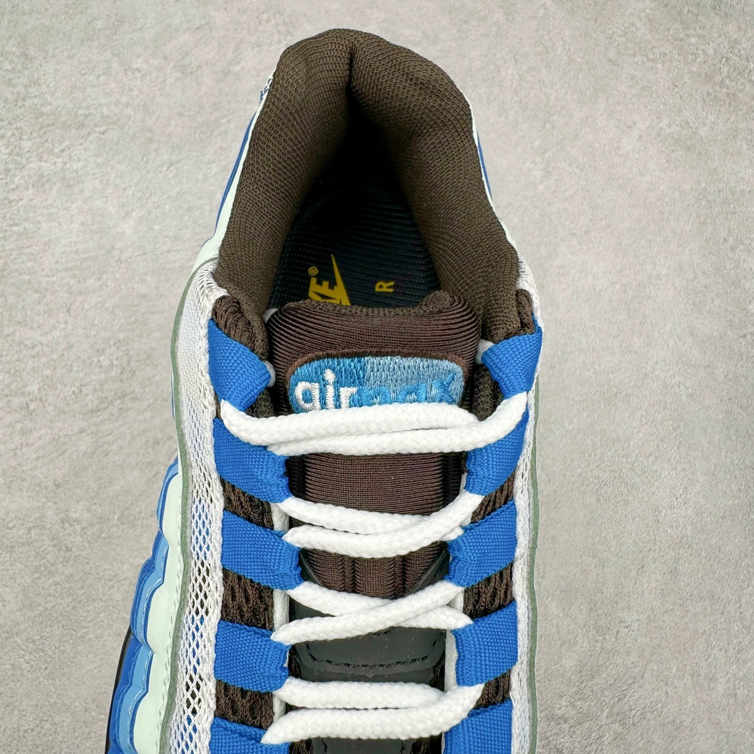 图片[5]-＃WM NK Air Max 95 复古减震气垫跑鞋 FV4710-805 经典重温 外单专供大厂出品 品质稳定 一百余色 终端操作 鞋款设计灵感源于人体构造 中底设计基于人体的脊柱构造 是整体设计的核心 尼龙孔眼代表了肋骨 而分层式面板和网眼象征着肌肉纤维和肉体组织 Air Max 95采用了两个独立的吹塑成型的Air-Sole单元 并首次在前掌使用可视化气垫设计 Swoosh logo夜当作一个 点符号放在了鞋子的后帮位置 20年的发展让 AIR MAX 95有了不同的故事 20年后再度面向世人的时候 焕然一新的面貌 让人有了另外一种清新脱俗的感觉 尺码：36 37.5 38 39 40 41 42 43 44 45 46-选品中心