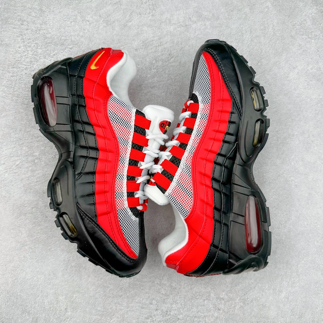 图片[3]-＃WM NK Air Max 95 复古减震气垫跑鞋 FV4710-802 经典重温 外单专供大厂出品 品质稳定 一百余色 终端操作 鞋款设计灵感源于人体构造 中底设计基于人体的脊柱构造 是整体设计的核心 尼龙孔眼代表了肋骨 而分层式面板和网眼象征着肌肉纤维和肉体组织 Air Max 95采用了两个独立的吹塑成型的Air-Sole单元 并首次在前掌使用可视化气垫设计 Swoosh logo夜当作一个 点符号放在了鞋子的后帮位置 20年的发展让 AIR MAX 95有了不同的故事 20年后再度面向世人的时候 焕然一新的面貌 让人有了另外一种清新脱俗的感觉 尺码：36 37.5 38 39 40 41 42 43 44 45 46-选品中心