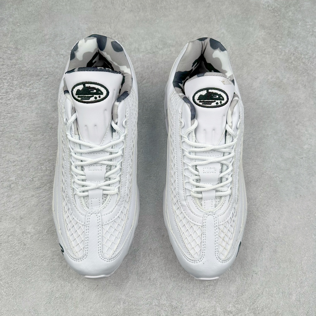 图片[2]-＃WM NK Air Max 95 复古减震气垫跑鞋 FB2709-122 经典重温 外单专供大厂出品 品质稳定 一百余色 终端操作 鞋款设计灵感源于人体构造 中底设计基于人体的脊柱构造 是整体设计的核心 尼龙孔眼代表了肋骨 而分层式面板和网眼象征着肌肉纤维和肉体组织 Air Max 95采用了两个独立的吹塑成型的Air-Sole单元 并首次在前掌使用可视化气垫设计 Swoosh logo夜当作一个 点符号放在了鞋子的后帮位置 20年的发展让 AIR MAX 95有了不同的故事 20年后再度面向世人的时候 焕然一新的面貌 让人有了另外一种清新脱俗的感觉 尺码：36 37.5 38 39 40 41 42 43 44 45 46-选品中心