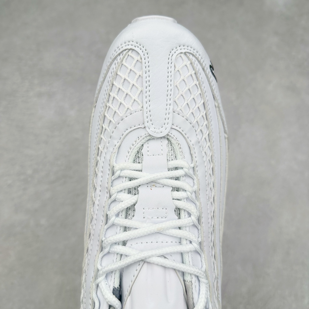 图片[4]-＃WM NK Air Max 95 复古减震气垫跑鞋 FB2709-122 经典重温 外单专供大厂出品 品质稳定 一百余色 终端操作 鞋款设计灵感源于人体构造 中底设计基于人体的脊柱构造 是整体设计的核心 尼龙孔眼代表了肋骨 而分层式面板和网眼象征着肌肉纤维和肉体组织 Air Max 95采用了两个独立的吹塑成型的Air-Sole单元 并首次在前掌使用可视化气垫设计 Swoosh logo夜当作一个 点符号放在了鞋子的后帮位置 20年的发展让 AIR MAX 95有了不同的故事 20年后再度面向世人的时候 焕然一新的面貌 让人有了另外一种清新脱俗的感觉 尺码：36 37.5 38 39 40 41 42 43 44 45 46-选品中心