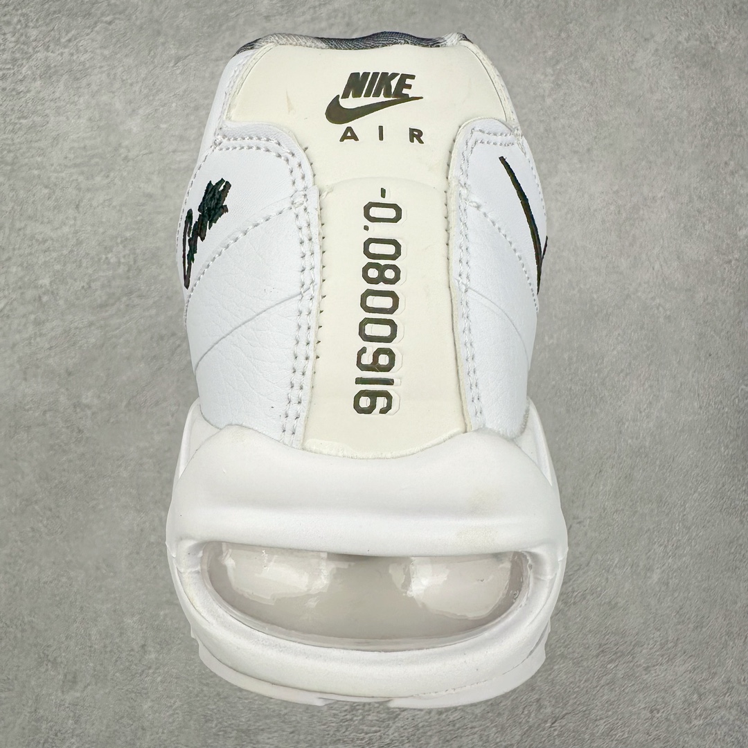 图片[8]-＃WM NK Air Max 95 复古减震气垫跑鞋 FB2709-122 经典重温 外单专供大厂出品 品质稳定 一百余色 终端操作 鞋款设计灵感源于人体构造 中底设计基于人体的脊柱构造 是整体设计的核心 尼龙孔眼代表了肋骨 而分层式面板和网眼象征着肌肉纤维和肉体组织 Air Max 95采用了两个独立的吹塑成型的Air-Sole单元 并首次在前掌使用可视化气垫设计 Swoosh logo夜当作一个 点符号放在了鞋子的后帮位置 20年的发展让 AIR MAX 95有了不同的故事 20年后再度面向世人的时候 焕然一新的面貌 让人有了另外一种清新脱俗的感觉 尺码：36 37.5 38 39 40 41 42 43 44 45 46-选品中心