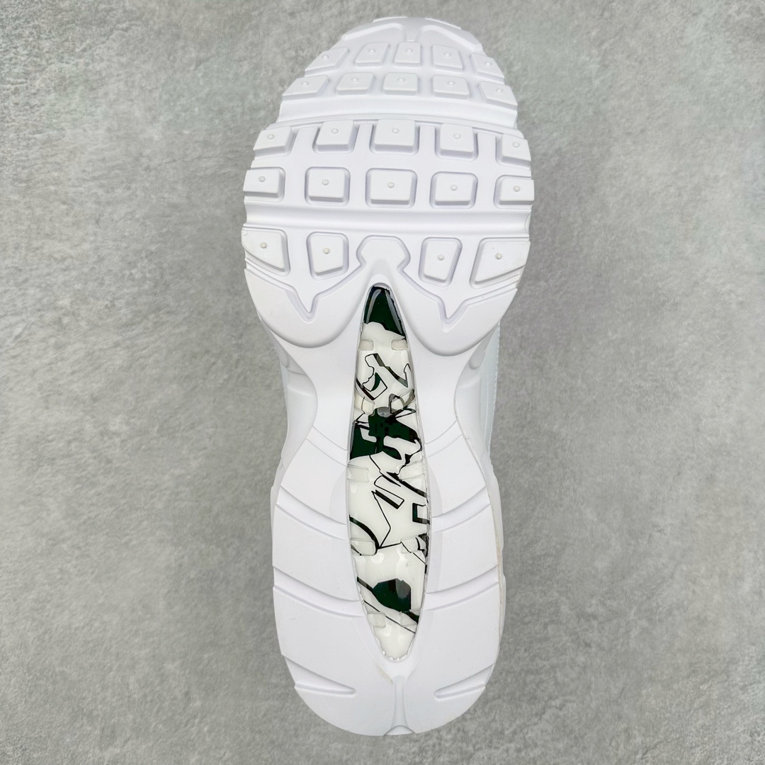 图片[9]-＃WM NK Air Max 95 复古减震气垫跑鞋 FB2709-122 经典重温 外单专供大厂出品 品质稳定 一百余色 终端操作 鞋款设计灵感源于人体构造 中底设计基于人体的脊柱构造 是整体设计的核心 尼龙孔眼代表了肋骨 而分层式面板和网眼象征着肌肉纤维和肉体组织 Air Max 95采用了两个独立的吹塑成型的Air-Sole单元 并首次在前掌使用可视化气垫设计 Swoosh logo夜当作一个 点符号放在了鞋子的后帮位置 20年的发展让 AIR MAX 95有了不同的故事 20年后再度面向世人的时候 焕然一新的面貌 让人有了另外一种清新脱俗的感觉 尺码：36 37.5 38 39 40 41 42 43 44 45 46-选品中心