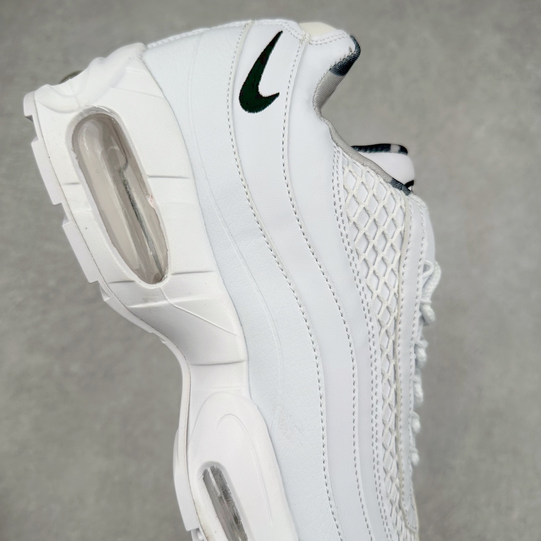 图片[6]-＃WM NK Air Max 95 复古减震气垫跑鞋 FB2709-122 经典重温 外单专供大厂出品 品质稳定 一百余色 终端操作 鞋款设计灵感源于人体构造 中底设计基于人体的脊柱构造 是整体设计的核心 尼龙孔眼代表了肋骨 而分层式面板和网眼象征着肌肉纤维和肉体组织 Air Max 95采用了两个独立的吹塑成型的Air-Sole单元 并首次在前掌使用可视化气垫设计 Swoosh logo夜当作一个 点符号放在了鞋子的后帮位置 20年的发展让 AIR MAX 95有了不同的故事 20年后再度面向世人的时候 焕然一新的面貌 让人有了另外一种清新脱俗的感觉 尺码：36 37.5 38 39 40 41 42 43 44 45 46-选品中心