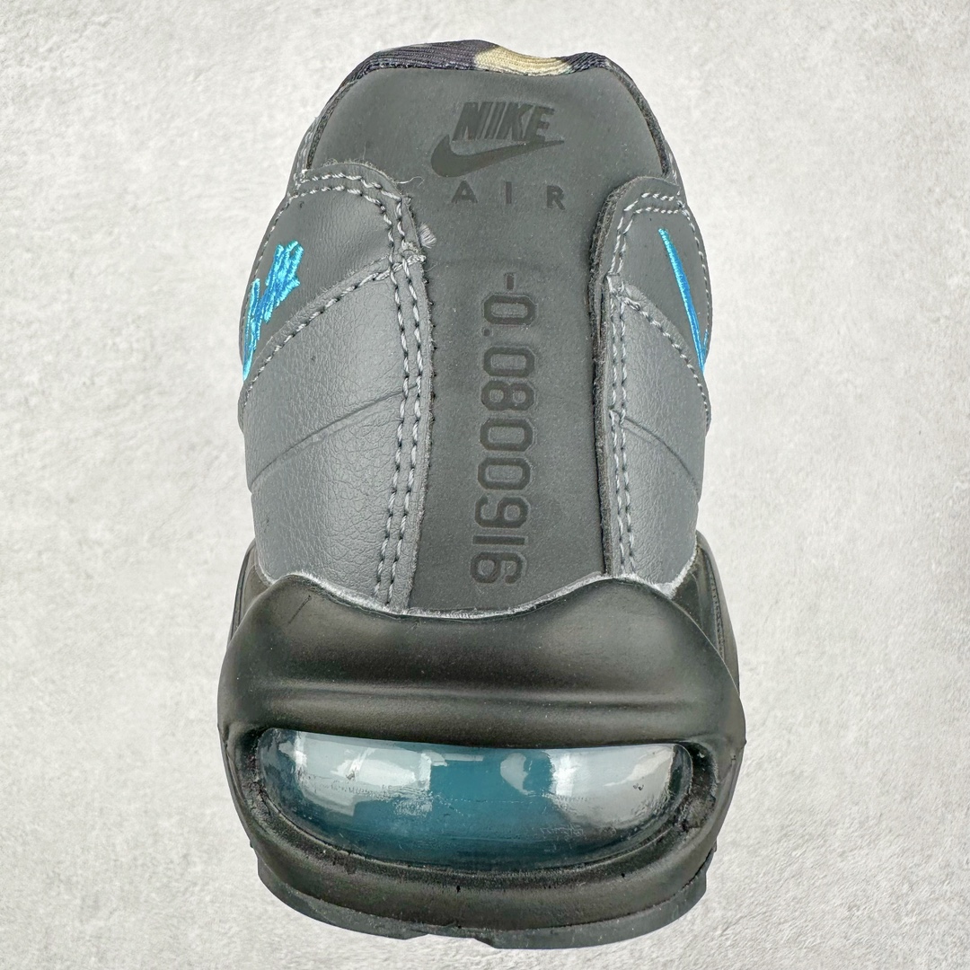 图片[8]-＃WM NK Air Max 95 复古减震气垫跑鞋 FB2709-002 经典重温 外单专供大厂出品 品质稳定 一百余色 终端操作 鞋款设计灵感源于人体构造 中底设计基于人体的脊柱构造 是整体设计的核心 尼龙孔眼代表了肋骨 而分层式面板和网眼象征着肌肉纤维和肉体组织 Air Max 95采用了两个独立的吹塑成型的Air-Sole单元 并首次在前掌使用可视化气垫设计 Swoosh logo夜当作一个 点符号放在了鞋子的后帮位置 20年的发展让 AIR MAX 95有了不同的故事 20年后再度面向世人的时候 焕然一新的面貌 让人有了另外一种清新脱俗的感觉 尺码：36 37.5 38 39 40 41 42 43 44 45 46-选品中心