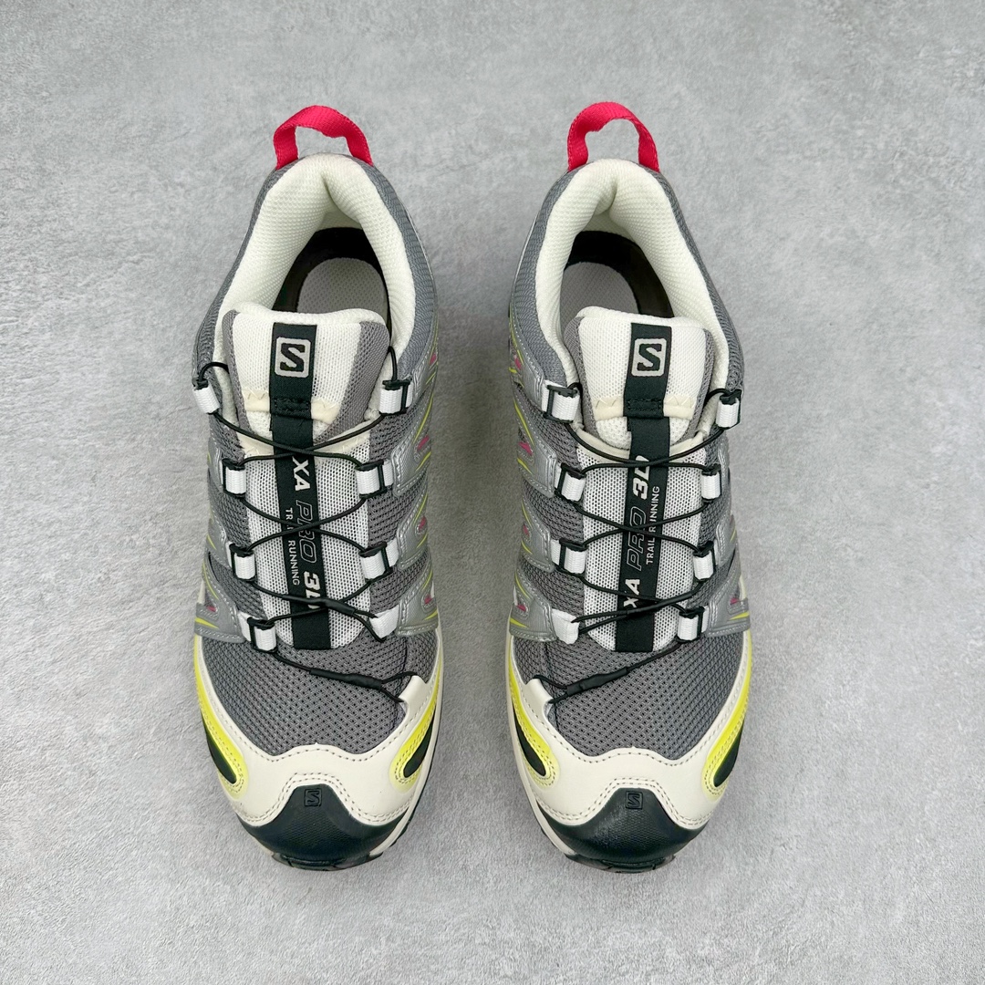 图片[2]-＃B版 SALOMON XA Pro 3D ADV 萨洛蒙潮流越野机能户外功能鞋 纯原外贸平台特供订单 耗时半年巨作 全套原纸板楦头开发 原厂特供网布配套加持 确保原汁原味 完美呈现版型 原档数据独家私模五层组合大底 原装Ortholite轻量化鞋垫 中底布带钢印编号 原厂TPU锁扣 进口港宝加持 后跟自然饱满 还原公司包裹性 鞋面采用SENSIFT贴合技术 全方位贴合包裹脚型 鞋跟部鞋底牵引设计 提供强大的抓地性能 更适应野外崎岖不平的道路 其3D ADVANCED CHASSIS底盘 材料轻量大化 钉齿设计更具稳定性 防护性 鞋底易磨损区运用CONTAGRIP高耐磨材料 应对城市硬质路面长距离跑考验 尺码：36 36.5 37.5 38 38.5 39 40 40.5 41 42 42.5 43 44 44.5 45 46.5-选品中心