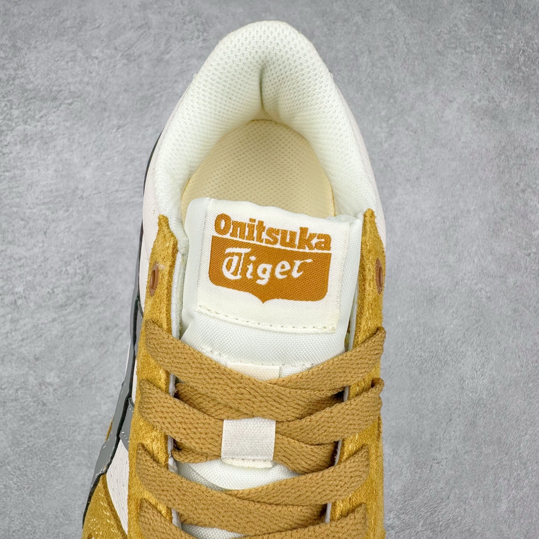 图片[5]-Asics Onitsuka Tiger Ultimate 81 EX 亚瑟士终极系列低帮复古风百搭皮革休闲运动慢跑鞋 采用软质荔枝纹牛培皮鞋面材质 配置OrthoLite鞋垫 轻质Eva缓震组合耐磨橡胶外底 Onitsuka Tiger 鬼塚虎 ULTIMATE 81EX 1183B510 中性款运动鞋 鞋跟底部的缓震孔设计以及TPU后跟保护片强化稳定性 造就合乎新时代高性能运动鞋标准的现代鞋款 牛皮革鞋面 FLYTEFOAM Propel中底增强缓震性与回弹性 鞋跟处采用fuzeGEL缓震胶科技 强化缓震 OrthoLite鞋垫 进一步强化缓震Gel-Kayano超轻量专业运动慢跑鞋 货号：1183B510-103 尺码：36-45-选品中心