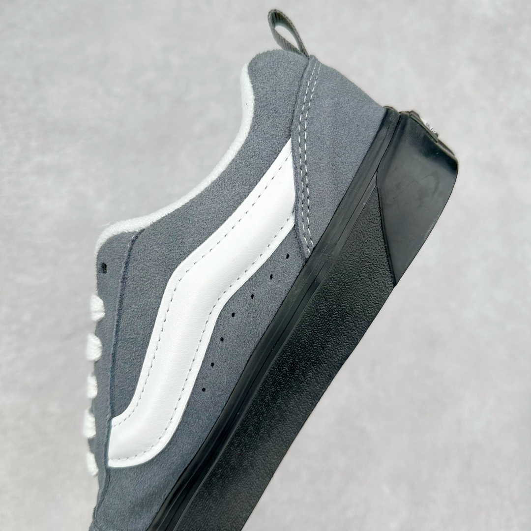 图片[7]-Vans Knu Skool 深灰黑底 百搭休闲防滑减震面包鞋 货号：VN000D22PWT 尺码：35 36 36.5 37 38 38.5 39 40 40.5 41 42 42.5 43 44 45-选品中心