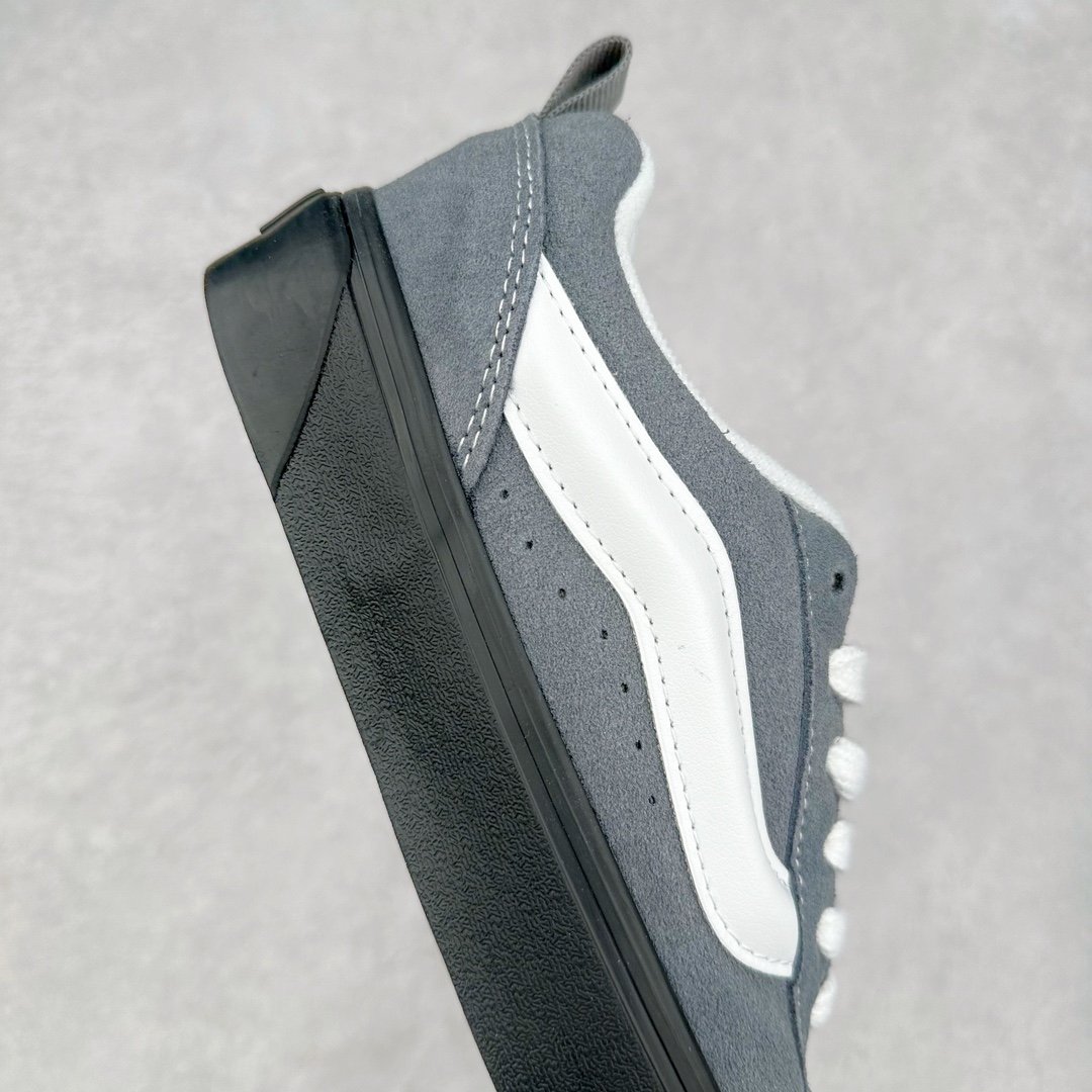 图片[6]-Vans Knu Skool 深灰黑底 百搭休闲防滑减震面包鞋 货号：VN000D22PWT 尺码：35 36 36.5 37 38 38.5 39 40 40.5 41 42 42.5 43 44 45-选品中心