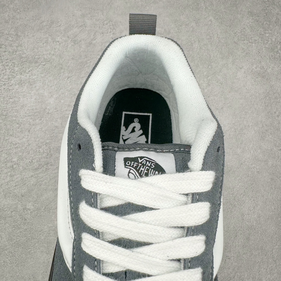 图片[5]-Vans Knu Skool 深灰黑底 百搭休闲防滑减震面包鞋 货号：VN000D22PWT 尺码：35 36 36.5 37 38 38.5 39 40 40.5 41 42 42.5 43 44 45-选品中心