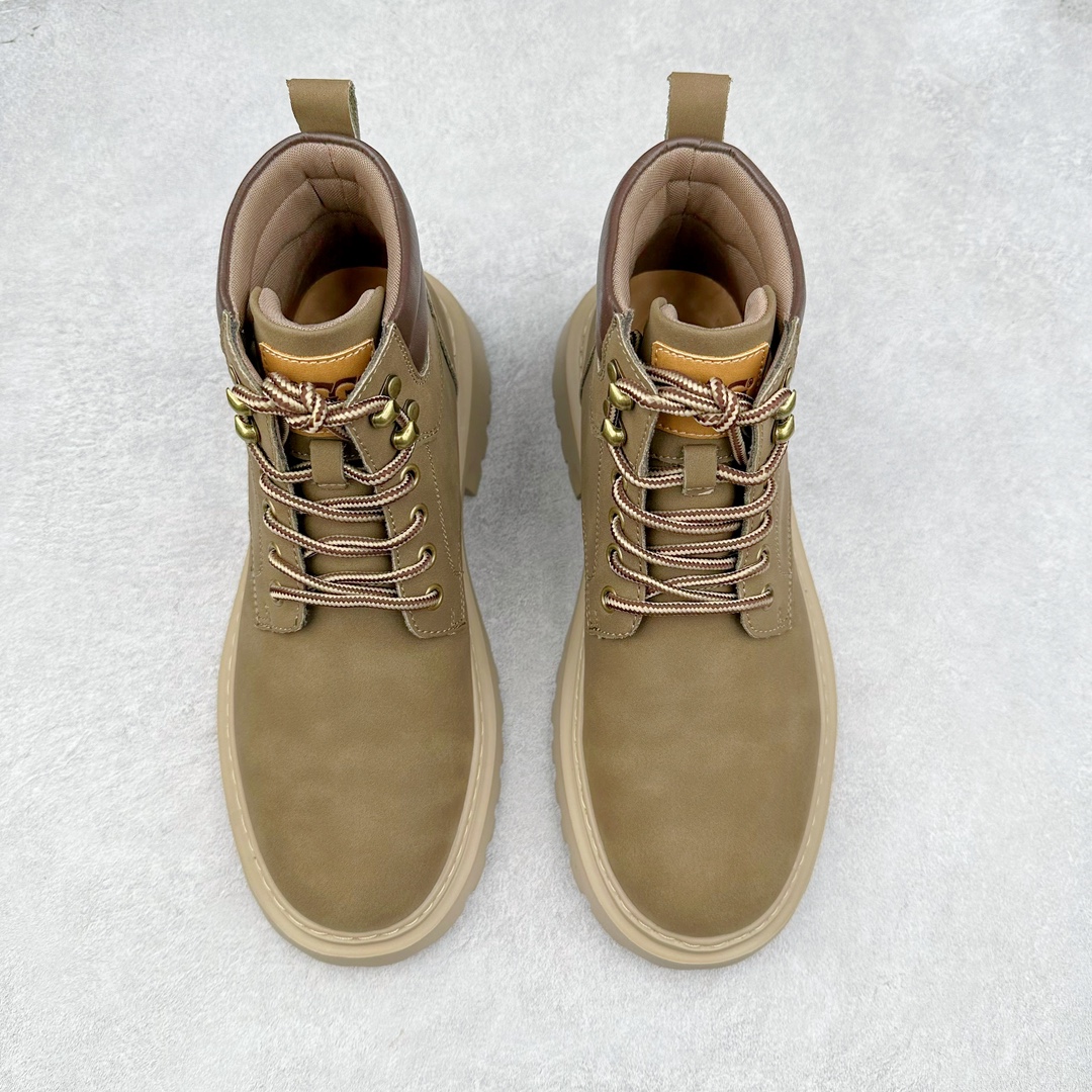 图片[2]-UGG 2024秋冬新品男士中帮休闲马丁靴系列 代购专供品质 高弹Modern 外置防滑橡塑发泡超轻大底 系带设计 穿脱十分方便 采用TPU模压定型真皮鞋面材质#EVA轻翼科技外底防滑,耐磨性和良好的弹性❗美国轻奢品牌【UGG】 M Tasman Weather Hybrid 塔斯曼混合系列中帮厚底轻量休闲马丁靴 尺码：39-44（偏大一码）-选品中心