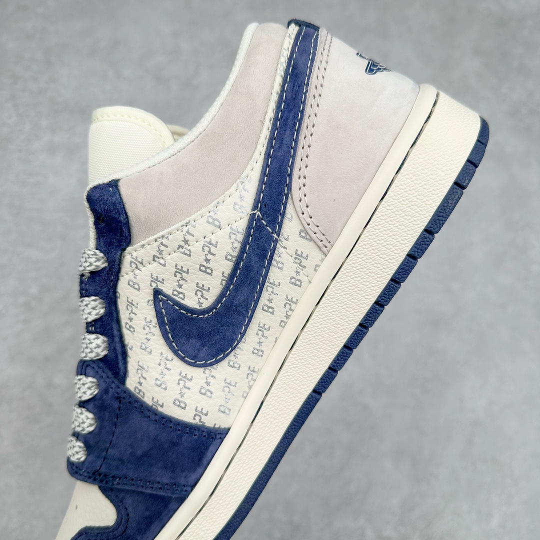 图片[7]-Air Jordan AJ1 Low 低帮系列定制配色 WG8850-015 原厂内置气垫魔块 A模大底 头层小牛皮 鞋舌AJ原厂专用牛津布+AJ专用反口珍珠布+原厂无杂质高弹内里海棉+特殊封边弹力鞋带 尺码：36 36.5 37.5 38 38.5 39 40 40.5 41 42 42.5 43 44 44.5 45 46-选品中心
