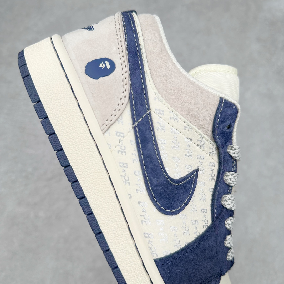 图片[6]-Air Jordan AJ1 Low 低帮系列定制配色 WG8850-015 原厂内置气垫魔块 A模大底 头层小牛皮 鞋舌AJ原厂专用牛津布+AJ专用反口珍珠布+原厂无杂质高弹内里海棉+特殊封边弹力鞋带 尺码：36 36.5 37.5 38 38.5 39 40 40.5 41 42 42.5 43 44 44.5 45 46-选品中心