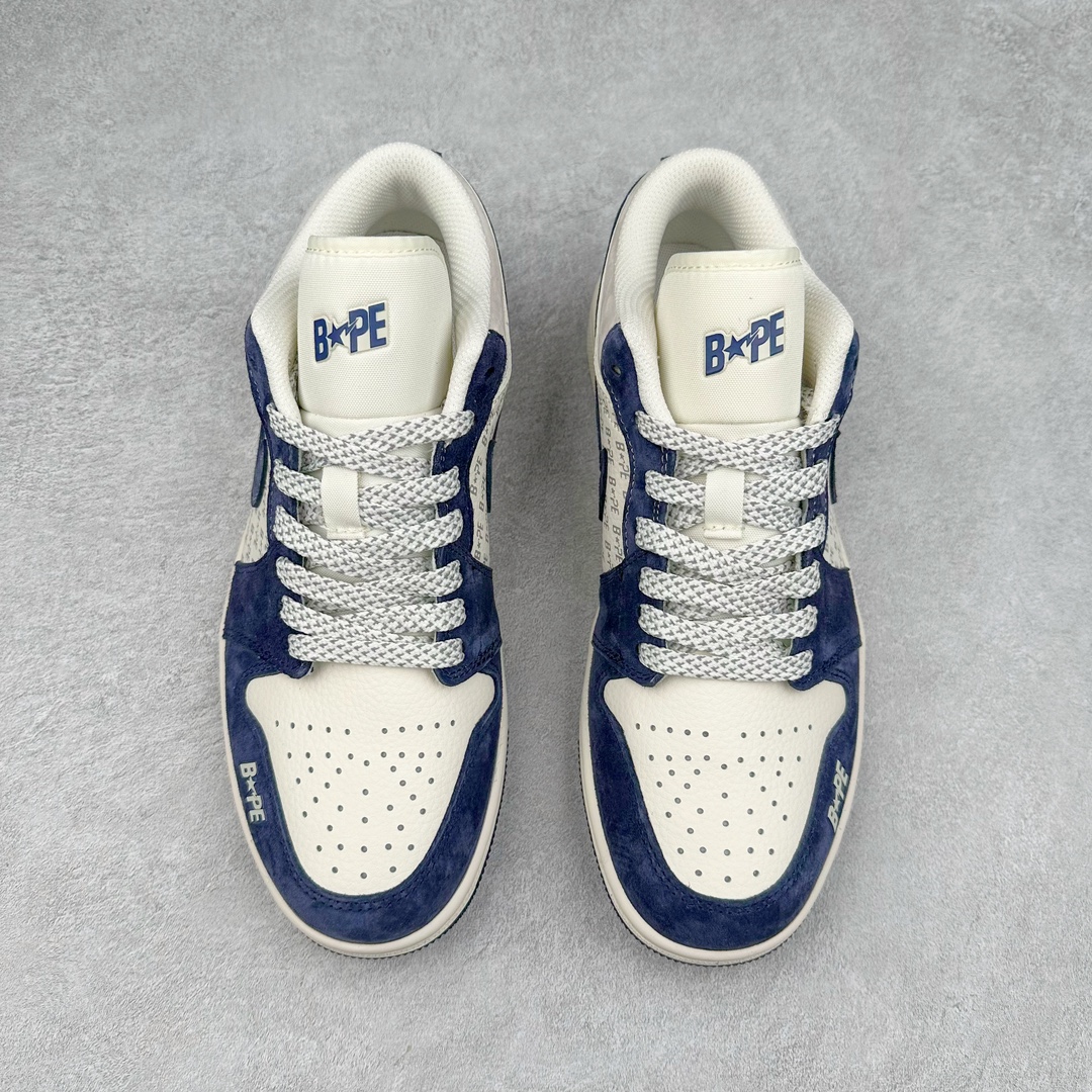 图片[2]-Air Jordan AJ1 Low 低帮系列定制配色 WG8850-015 原厂内置气垫魔块 A模大底 头层小牛皮 鞋舌AJ原厂专用牛津布+AJ专用反口珍珠布+原厂无杂质高弹内里海棉+特殊封边弹力鞋带 尺码：36 36.5 37.5 38 38.5 39 40 40.5 41 42 42.5 43 44 44.5 45 46-选品中心