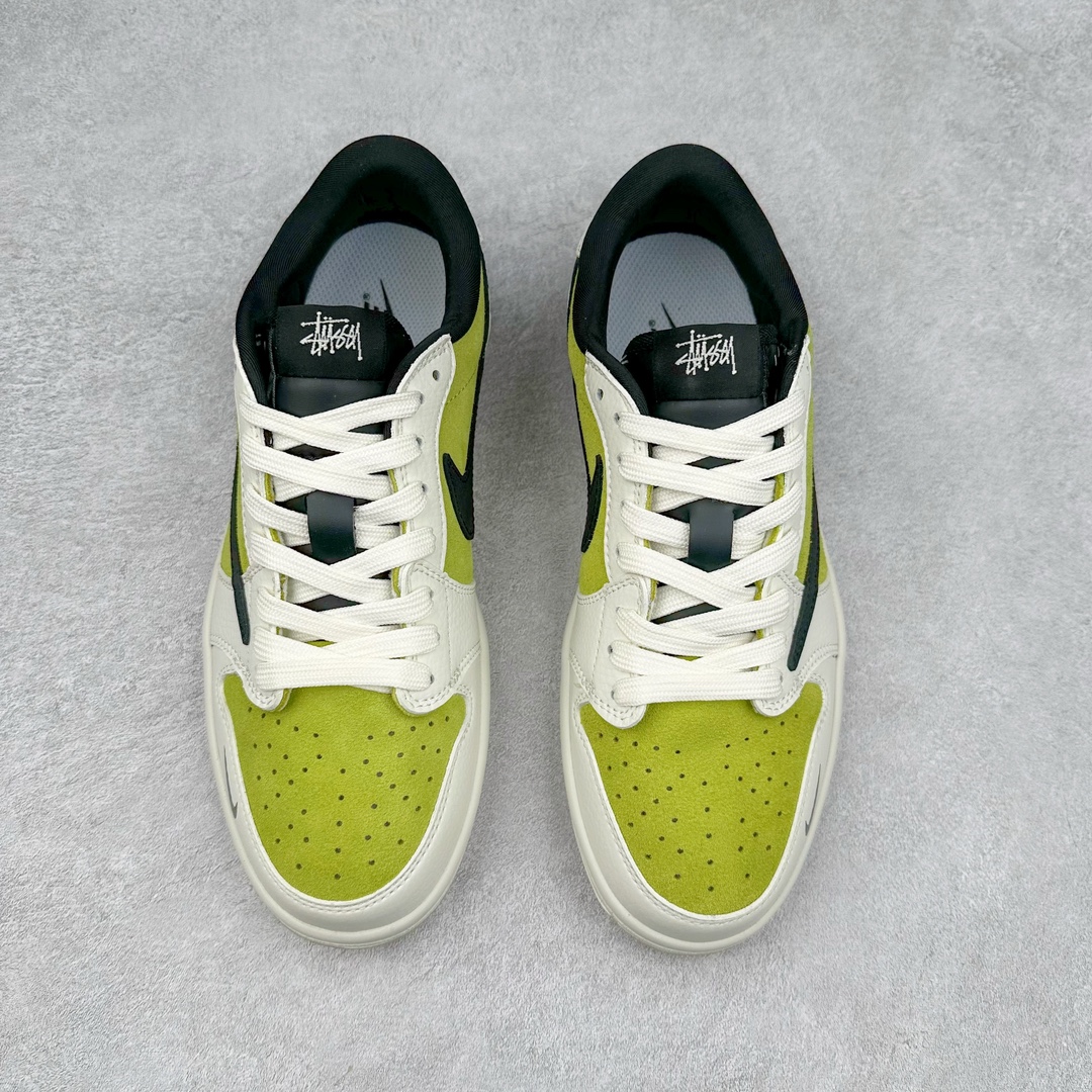 图片[2]-TS x Air Jordan AJ1 Low 倒钩低帮联名定制配色 JH6089-002 原厂内置气垫魔块 A模大底 头层小牛皮 鞋舌AJ原厂专用牛津布+AJ专用反口珍珠布+原厂无杂质高弹内里海棉+特殊封边弹力鞋带 尺码：36 36.5 37.5 38 38.5 39 40 40.5 41 42 42.5 43 44 44.5 45 46 47.5-选品中心