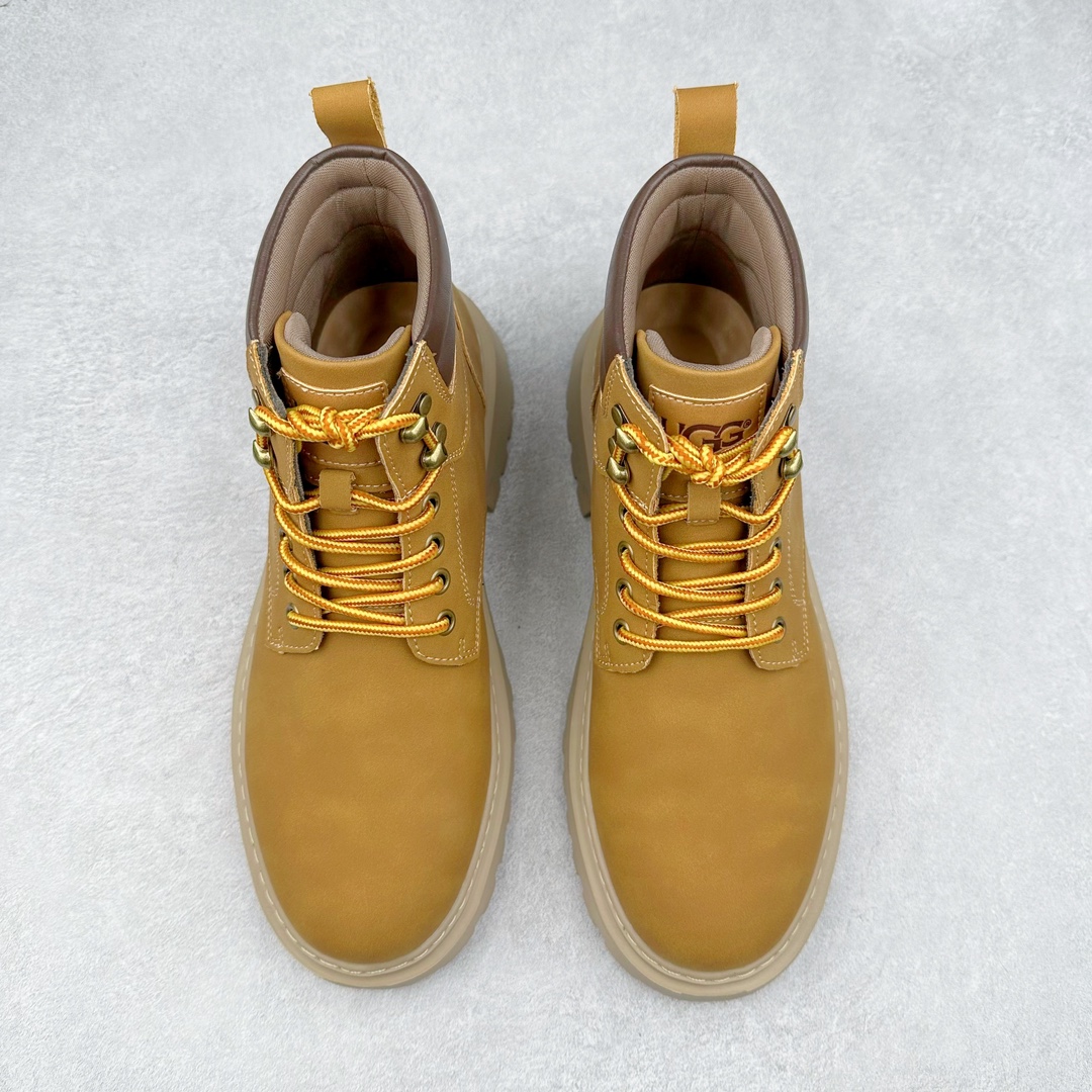 图片[2]-UGG 2024秋冬新品男士中帮休闲马丁靴系列 代购专供品质 高弹Modern 外置防滑橡塑发泡超轻大底 系带设计 穿脱十分方便 采用TPU模压定型真皮鞋面材质#EVA轻翼科技外底防滑,耐磨性和良好的弹性❗美国轻奢品牌【UGG】 M Tasman Weather Hybrid 塔斯曼混合系列中帮厚底轻量休闲马丁靴 尺码：39-44（偏大一码）-选品中心