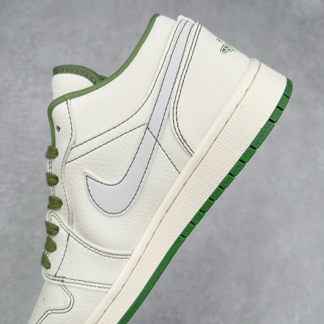 图片[7]-Air Jordan AJ1 Low 低帮系列定制配色 CF3688-021 原厂内置气垫魔块 A模大底 头层小牛皮 鞋舌AJ原厂专用牛津布+AJ专用反口珍珠布+原厂无杂质高弹内里海棉+特殊封边弹力鞋带 尺码：36 36.5 37.5 38 38.5 39 40 40.5 41 42 42.5 43 44 44.5 45 46-选品中心