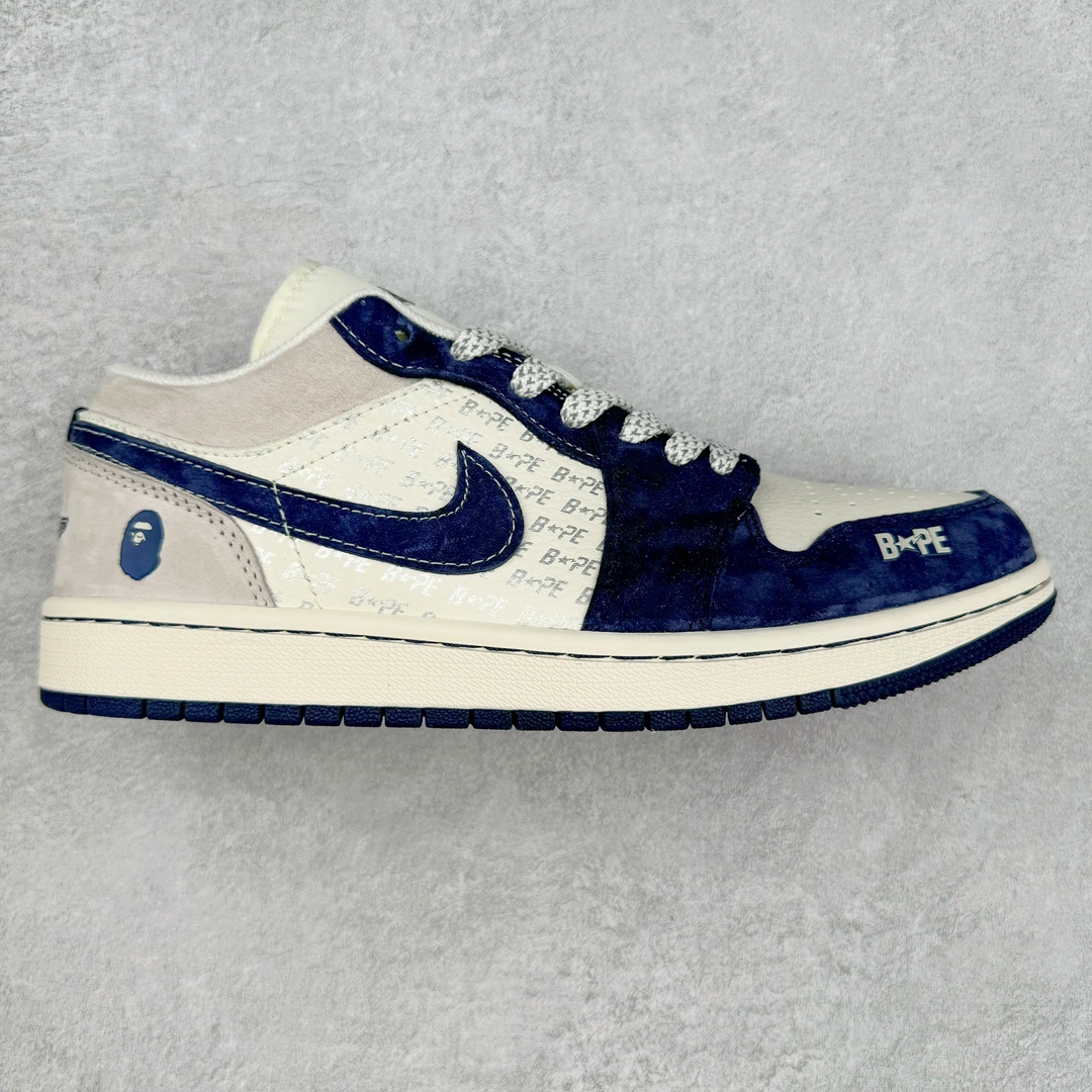 Air Jordan AJ1 Low 低帮系列定制配色 WG8850-015 原厂内置气垫魔块 A模大底 头层小牛皮 鞋舌AJ原厂专用牛津布+AJ专用反口珍珠布+原厂无杂质高弹内里海棉+特殊封边弹力鞋带 尺码：36 36.5 37.5 38 38.5 39 40 40.5 41 42 42.5 43 44 44.5 45 46-选品中心