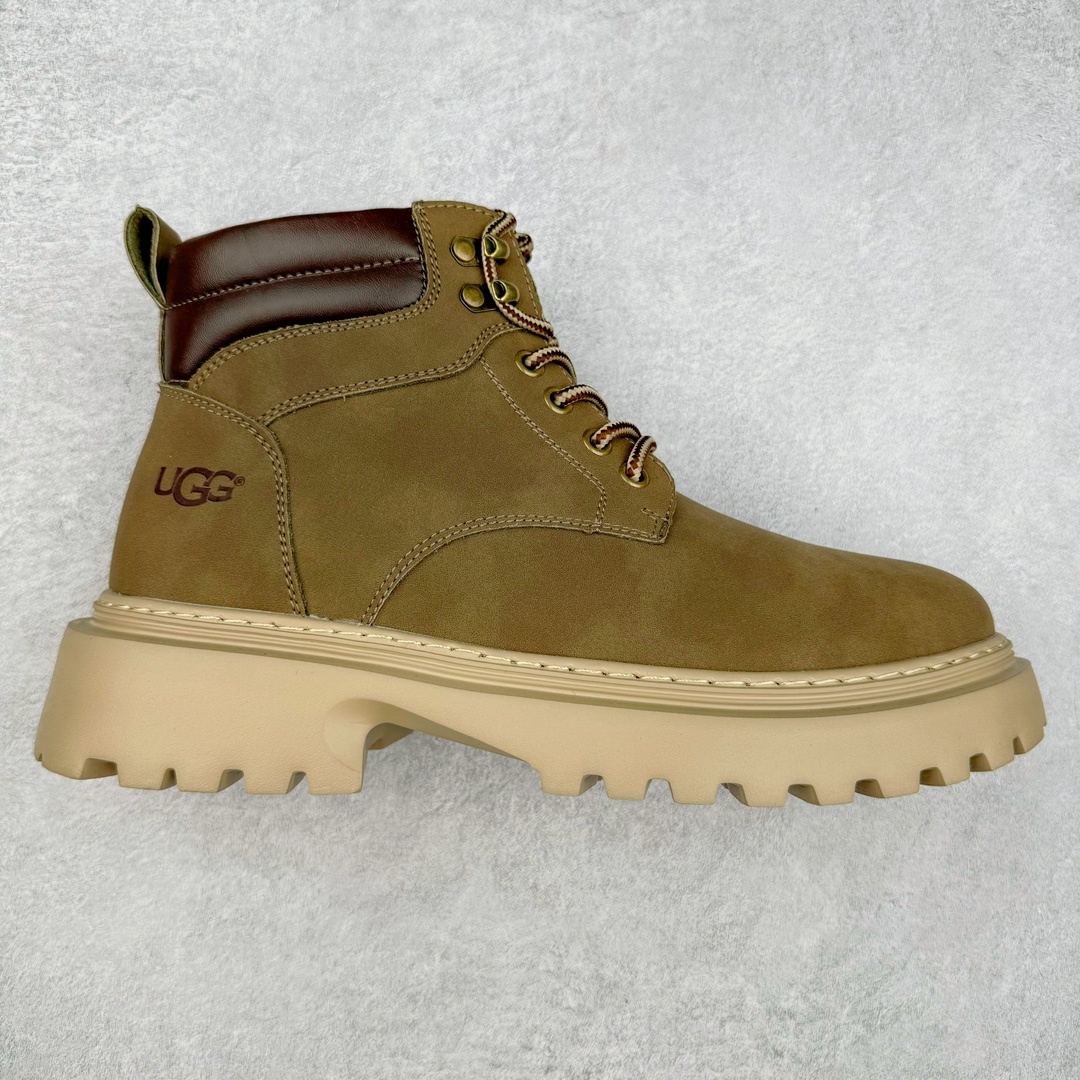 UGG 2024秋冬新品男士中帮休闲马丁靴系列 代购专供品质 高弹Modern 外置防滑橡塑发泡超轻大底 系带设计 穿脱十分方便 采用TPU模压定型真皮鞋面材质#EVA轻翼科技外底防滑,耐磨性和良好的弹性❗美国轻奢品牌【UGG】 M Tasman Weather Hybrid 塔斯曼混合系列中帮厚底轻量休闲马丁靴 尺码:39-44(偏大一码)-选品中心