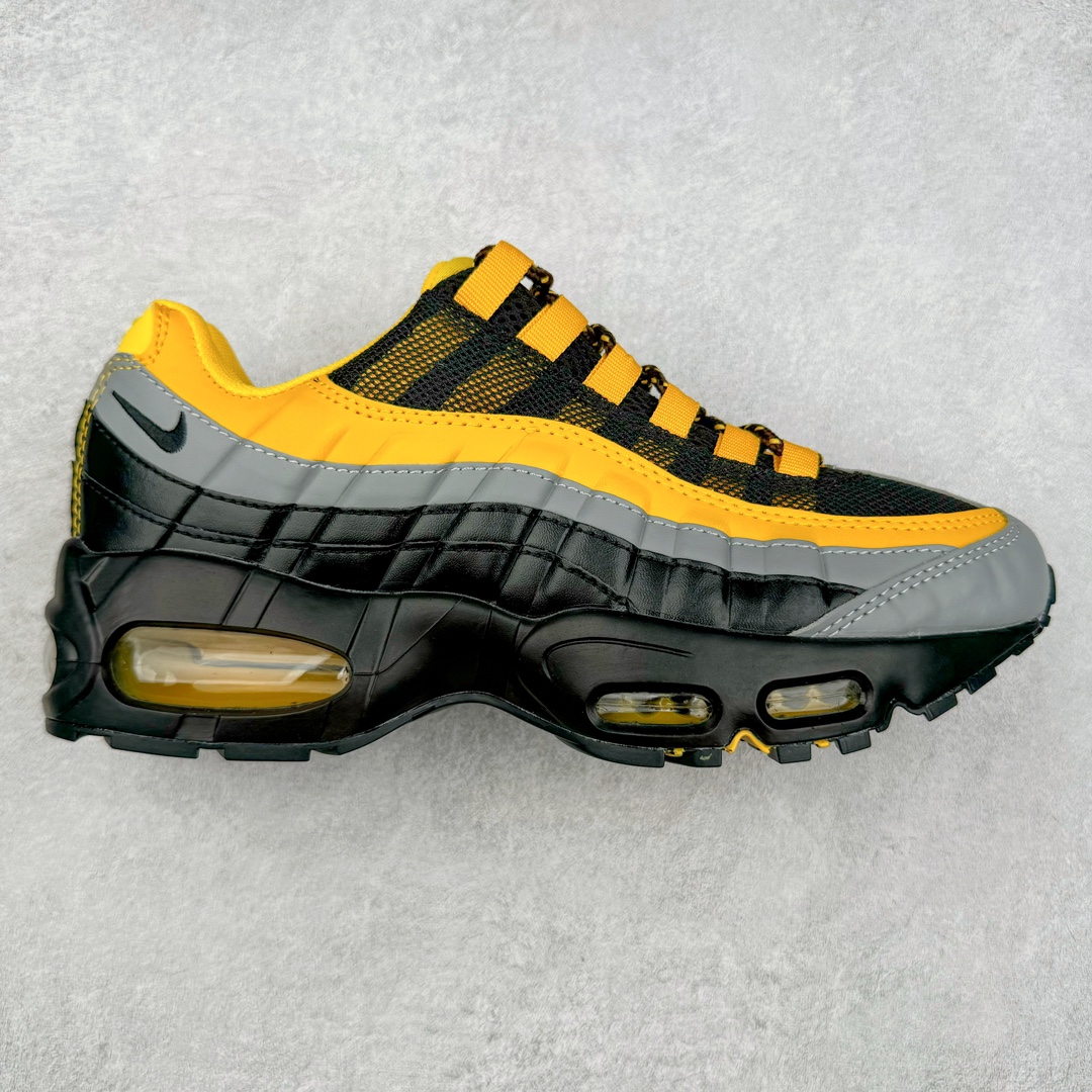 图片[4]-＃WM NK Air Max 95 复古减震气垫跑鞋 经典重温 外单专供大厂出品 品质稳定 一百余色 终端操作 鞋款设计灵感源于人体构造 中底设计基于人体的脊柱构造 是整体设计的核心 尼龙孔眼代表了肋骨 而分层式面板和网眼象征着肌肉纤维和肉体组织 Air Max 95采用了两个独立的吹塑成型的Air-Sole单元 并首次在前掌使用可视化气垫设计 Swoosh logo夜当作一个 点符号放在了鞋子的后帮位置 20年的发展让 AIR MAX 95有了不同的故事 20年后再度面向世人的时候 焕然一新的面貌 让人有了另外一种清新脱俗的感觉 尺码：36 37.5 38 39 40 41 42 43 44 45 46-选品中心