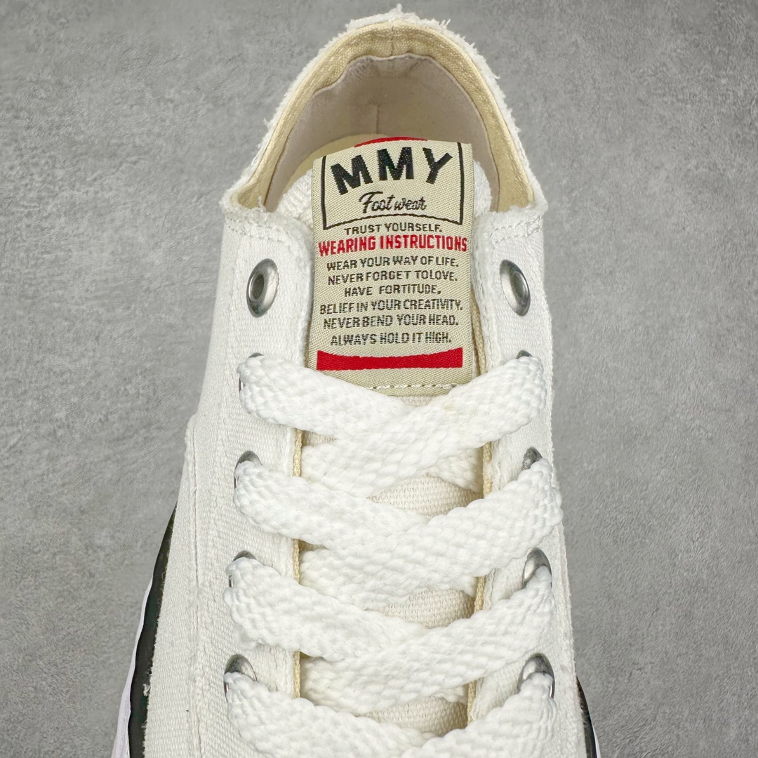 图片[5]-＃特价福利 余文乐挚爱单品 复古溶解风 日本概念时装设计师･三原康裕品牌MMY/Maison MIHARA YASUHIRO Wayne Original Sole Leather Low Sneaker贝壳头版变形溶解雪糕底低帮百搭休闲运动板鞋 广东原产#原楦原纸版开发楦型#全新开发双模一次发泡点位气孔EVA中底#底部嵌入组合RB橡胶耐磨大底#采用全粒面头层皮革鞋面材质#正确织麦及包装盒#清晰后跟电绣LOGO🆚区别市面普通版本‼️尺码：36-45-选品中心