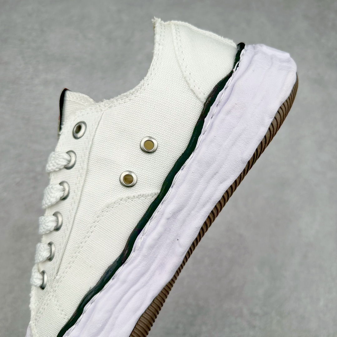 图片[7]-＃特价福利 余文乐挚爱单品 复古溶解风 日本概念时装设计师･三原康裕品牌MMY/Maison MIHARA YASUHIRO Wayne Original Sole Leather Low Sneaker贝壳头版变形溶解雪糕底低帮百搭休闲运动板鞋 广东原产#原楦原纸版开发楦型#全新开发双模一次发泡点位气孔EVA中底#底部嵌入组合RB橡胶耐磨大底#采用全粒面头层皮革鞋面材质#正确织麦及包装盒#清晰后跟电绣LOGO🆚区别市面普通版本‼️尺码：36-45-选品中心