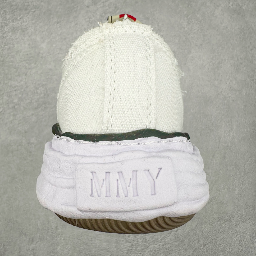 图片[8]-＃特价福利 余文乐挚爱单品 复古溶解风 日本概念时装设计师･三原康裕品牌MMY/Maison MIHARA YASUHIRO Wayne Original Sole Leather Low Sneaker贝壳头版变形溶解雪糕底低帮百搭休闲运动板鞋 广东原产#原楦原纸版开发楦型#全新开发双模一次发泡点位气孔EVA中底#底部嵌入组合RB橡胶耐磨大底#采用全粒面头层皮革鞋面材质#正确织麦及包装盒#清晰后跟电绣LOGO🆚区别市面普通版本‼️尺码：36-45-选品中心