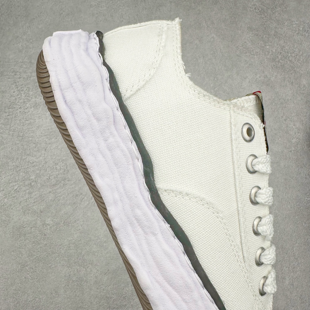 图片[6]-＃特价福利 余文乐挚爱单品 复古溶解风 日本概念时装设计师･三原康裕品牌MMY/Maison MIHARA YASUHIRO Wayne Original Sole Leather Low Sneaker贝壳头版变形溶解雪糕底低帮百搭休闲运动板鞋 广东原产#原楦原纸版开发楦型#全新开发双模一次发泡点位气孔EVA中底#底部嵌入组合RB橡胶耐磨大底#采用全粒面头层皮革鞋面材质#正确织麦及包装盒#清晰后跟电绣LOGO🆚区别市面普通版本‼️尺码：36-45-选品中心