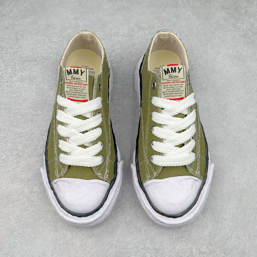 图片[2]-＃特价福利 余文乐挚爱单品 复古溶解风 日本概念时装设计师･三原康裕品牌MMY/Maison MIHARA YASUHIRO Wayne Original Sole Leather Low Sneaker贝壳头版变形溶解雪糕底低帮百搭休闲运动板鞋 广东原产#原楦原纸版开发楦型#全新开发双模一次发泡点位气孔EVA中底#底部嵌入组合RB橡胶耐磨大底#采用全粒面头层皮革鞋面材质#正确织麦及包装盒#清晰后跟电绣LOGO🆚区别市面普通版本‼️尺码：36-45-选品中心