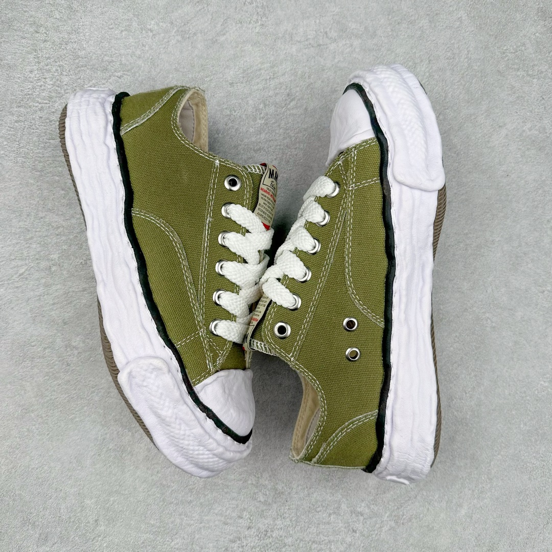 图片[3]-＃特价福利 余文乐挚爱单品 复古溶解风 日本概念时装设计师･三原康裕品牌MMY/Maison MIHARA YASUHIRO Wayne Original Sole Leather Low Sneaker贝壳头版变形溶解雪糕底低帮百搭休闲运动板鞋 广东原产#原楦原纸版开发楦型#全新开发双模一次发泡点位气孔EVA中底#底部嵌入组合RB橡胶耐磨大底#采用全粒面头层皮革鞋面材质#正确织麦及包装盒#清晰后跟电绣LOGO🆚区别市面普通版本‼️尺码：36-45-选品中心