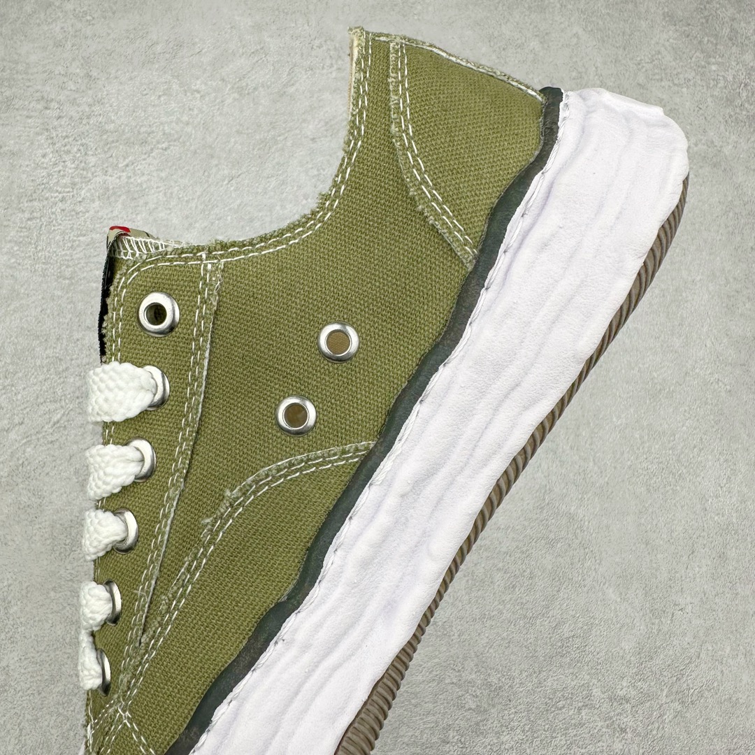 图片[6]-＃特价福利 余文乐挚爱单品 复古溶解风 日本概念时装设计师･三原康裕品牌MMY/Maison MIHARA YASUHIRO Wayne Original Sole Leather Low Sneaker贝壳头版变形溶解雪糕底低帮百搭休闲运动板鞋 广东原产#原楦原纸版开发楦型#全新开发双模一次发泡点位气孔EVA中底#底部嵌入组合RB橡胶耐磨大底#采用全粒面头层皮革鞋面材质#正确织麦及包装盒#清晰后跟电绣LOGO🆚区别市面普通版本‼️尺码：36-45-选品中心