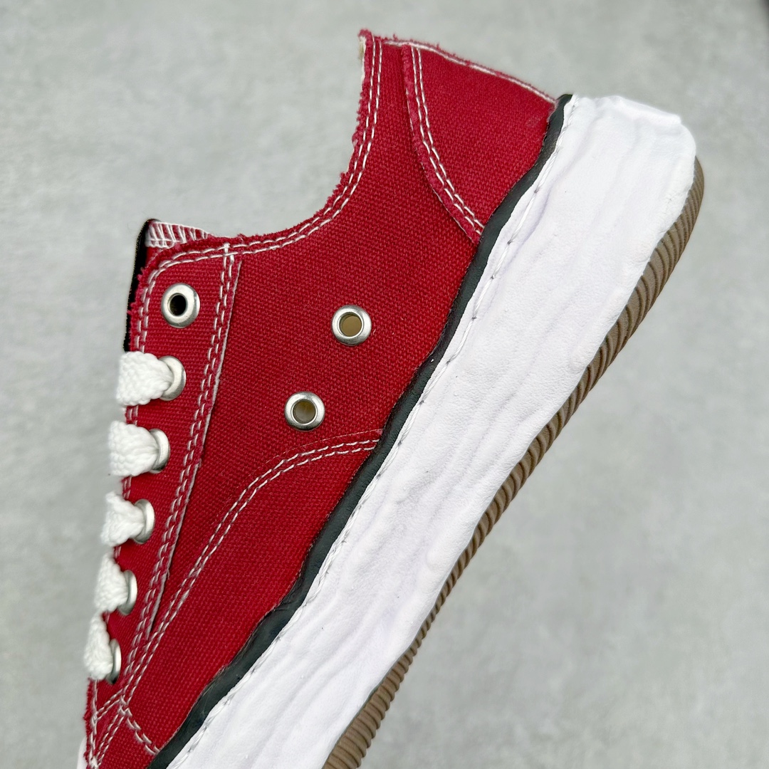 图片[7]-＃特价福利 余文乐挚爱单品 复古溶解风 日本概念时装设计师･三原康裕品牌MMY/Maison MIHARA YASUHIRO Wayne Original Sole Leather Low Sneaker贝壳头版变形溶解雪糕底低帮百搭休闲运动板鞋 广东原产#原楦原纸版开发楦型#全新开发双模一次发泡点位气孔EVA中底#底部嵌入组合RB橡胶耐磨大底#采用全粒面头层皮革鞋面材质#正确织麦及包装盒#清晰后跟电绣LOGO🆚区别市面普通版本‼️尺码：36-45-选品中心