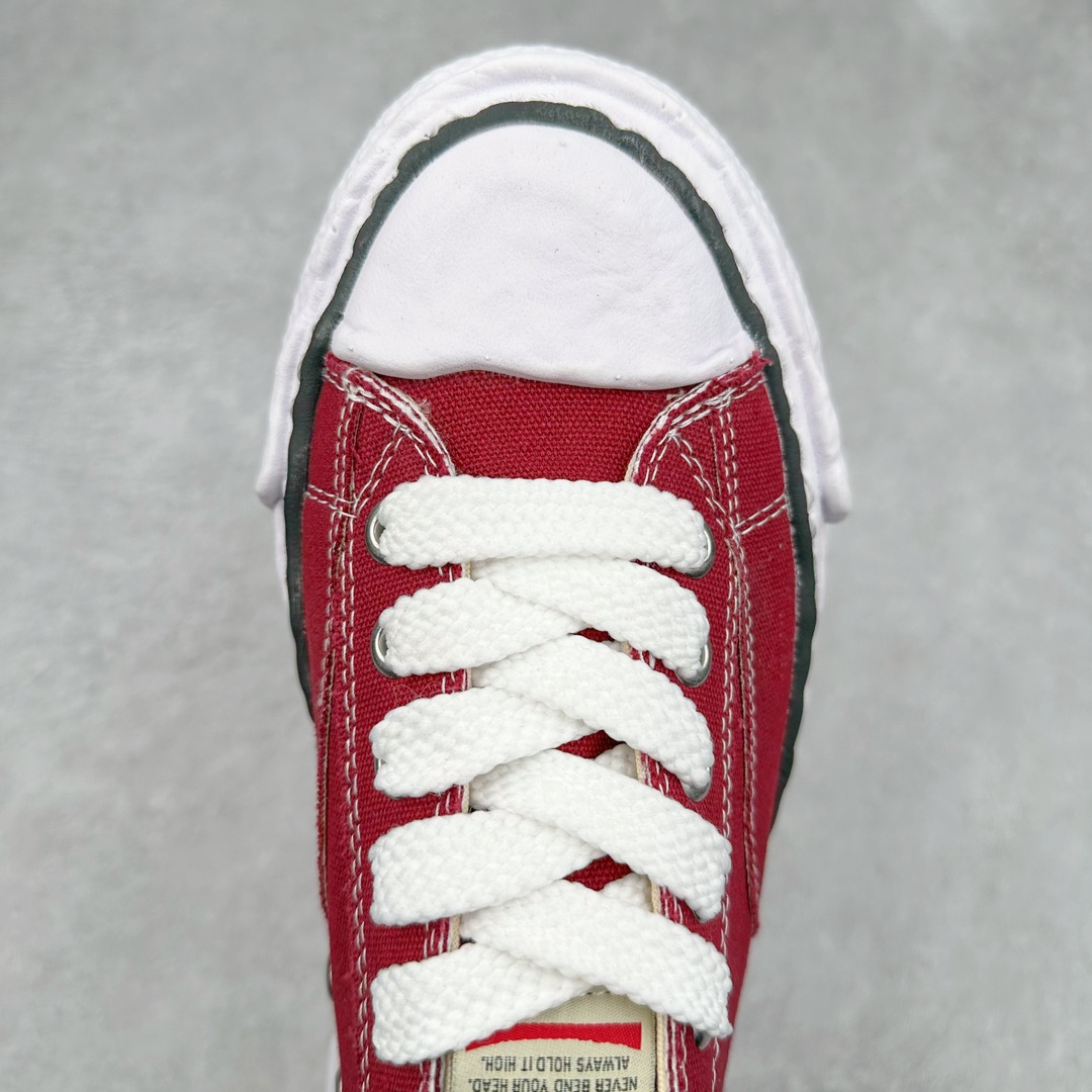 图片[4]-＃特价福利 余文乐挚爱单品 复古溶解风 日本概念时装设计师･三原康裕品牌MMY/Maison MIHARA YASUHIRO Wayne Original Sole Leather Low Sneaker贝壳头版变形溶解雪糕底低帮百搭休闲运动板鞋 广东原产#原楦原纸版开发楦型#全新开发双模一次发泡点位气孔EVA中底#底部嵌入组合RB橡胶耐磨大底#采用全粒面头层皮革鞋面材质#正确织麦及包装盒#清晰后跟电绣LOGO🆚区别市面普通版本‼️尺码：36-45-选品中心