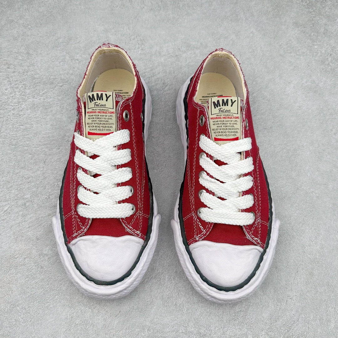 图片[2]-＃特价福利 余文乐挚爱单品 复古溶解风 日本概念时装设计师･三原康裕品牌MMY/Maison MIHARA YASUHIRO Wayne Original Sole Leather Low Sneaker贝壳头版变形溶解雪糕底低帮百搭休闲运动板鞋 广东原产#原楦原纸版开发楦型#全新开发双模一次发泡点位气孔EVA中底#底部嵌入组合RB橡胶耐磨大底#采用全粒面头层皮革鞋面材质#正确织麦及包装盒#清晰后跟电绣LOGO🆚区别市面普通版本‼️尺码：36-45-选品中心