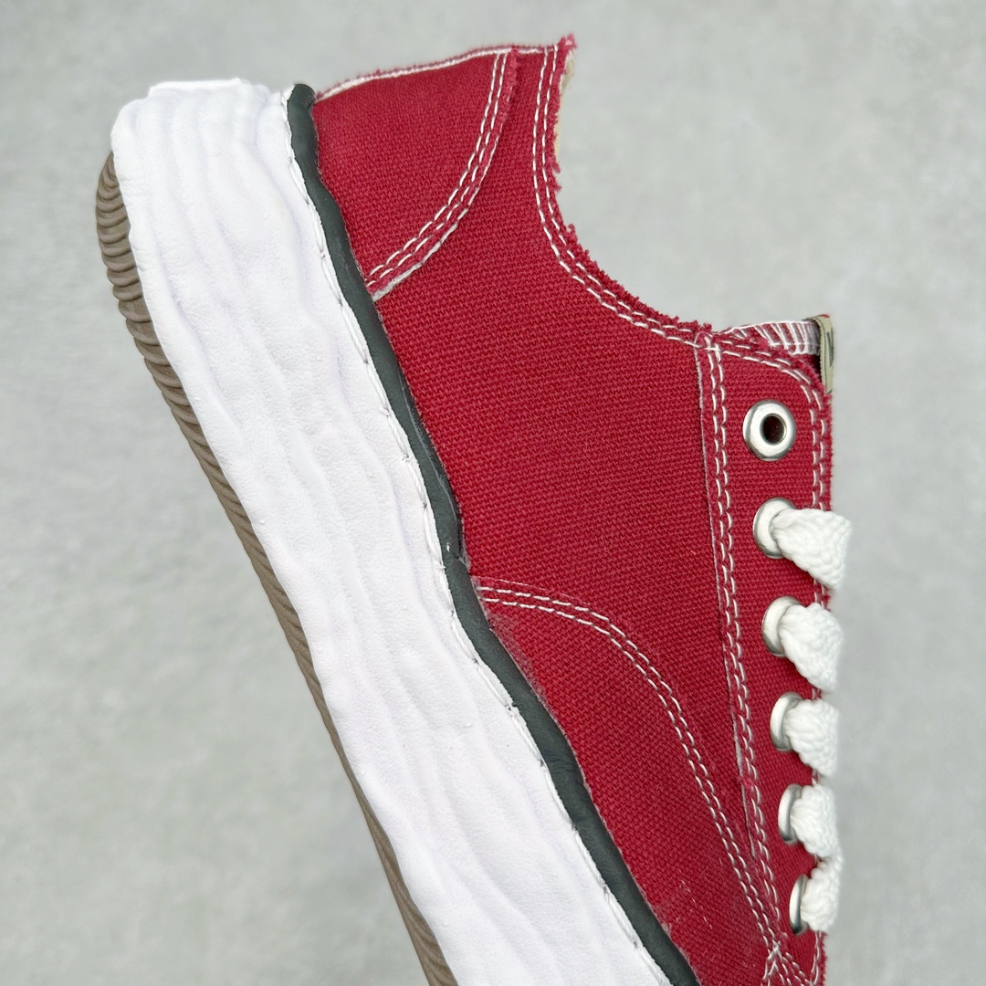 图片[6]-＃特价福利 余文乐挚爱单品 复古溶解风 日本概念时装设计师･三原康裕品牌MMY/Maison MIHARA YASUHIRO Wayne Original Sole Leather Low Sneaker贝壳头版变形溶解雪糕底低帮百搭休闲运动板鞋 广东原产#原楦原纸版开发楦型#全新开发双模一次发泡点位气孔EVA中底#底部嵌入组合RB橡胶耐磨大底#采用全粒面头层皮革鞋面材质#正确织麦及包装盒#清晰后跟电绣LOGO🆚区别市面普通版本‼️尺码：36-45-选品中心