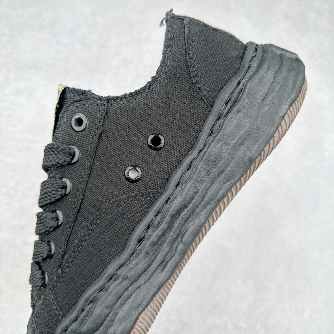 图片[7]-＃特价福利 余文乐挚爱单品 复古溶解风 日本概念时装设计师･三原康裕品牌MMY/Maison MIHARA YASUHIRO Wayne Original Sole Leather Low Sneaker贝壳头版变形溶解雪糕底低帮百搭休闲运动板鞋 广东原产#原楦原纸版开发楦型#全新开发双模一次发泡点位气孔EVA中底#底部嵌入组合RB橡胶耐磨大底#采用全粒面头层皮革鞋面材质#正确织麦及包装盒#清晰后跟电绣LOGO🆚区别市面普通版本‼️尺码：36-45-选品中心