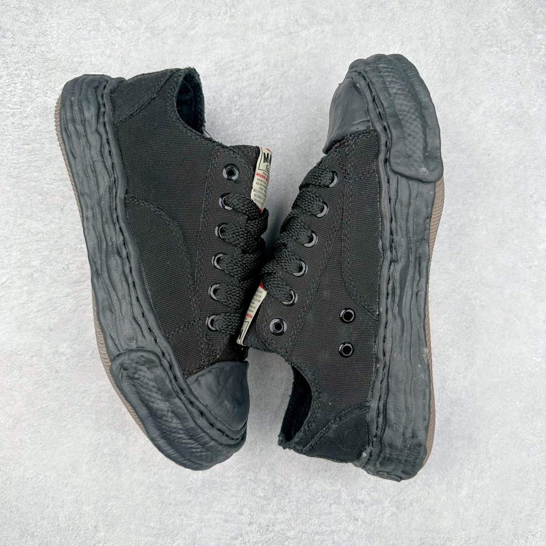 图片[3]-＃特价福利 余文乐挚爱单品 复古溶解风 日本概念时装设计师･三原康裕品牌MMY/Maison MIHARA YASUHIRO Wayne Original Sole Leather Low Sneaker贝壳头版变形溶解雪糕底低帮百搭休闲运动板鞋 广东原产#原楦原纸版开发楦型#全新开发双模一次发泡点位气孔EVA中底#底部嵌入组合RB橡胶耐磨大底#采用全粒面头层皮革鞋面材质#正确织麦及包装盒#清晰后跟电绣LOGO🆚区别市面普通版本‼️尺码：36-45-选品中心