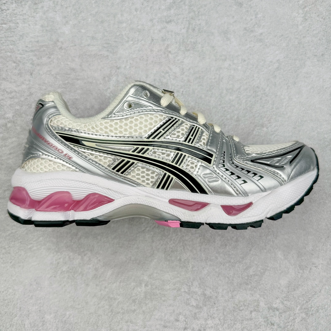 ＃ZX Asics Gel-Kayano K14 亚瑟士系列复古舒适织物合成革减震防滑耐磨低帮休闲跑步鞋 内卷时代 纯原品质 真标价格 市场顶级版本 原装纸板楦头开发 独家私模五层组合大底 原厂定制缓震硅胶加持 原盒原配 官方四联吊牌 一比一同步原鞋工艺和用料 鞋面原厂“三明治”多层网布 区别其他同价版本 鞋垫采用原厂OrthoLite欧索莱材质 非普通海玻璃鞋垫 后跟一样采用了GEL缓震胶 整体系列设计非常的科技感 锻炼跑步的同时让你一样时尚百搭 尺码：36 37 37.5 38 39 39.5 40 40.5 41.5 42 42.5 43.5 44 44.5 45-选品中心