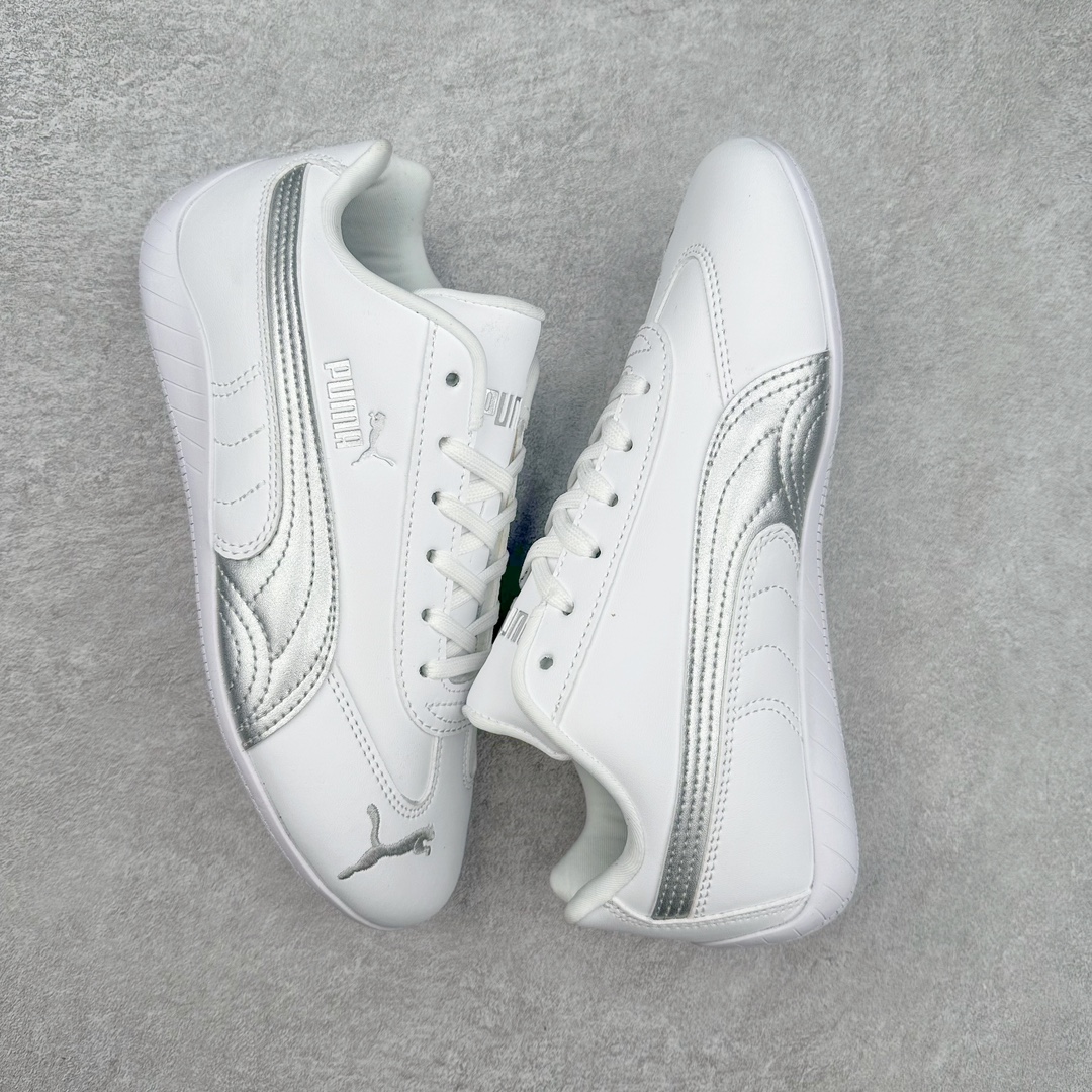 图片[3]-＃特价福利 PUMA Speedca OG 彪马极速赛车系列低帮德训风拼接复古百搭休闲运动赛车鞋 鞋款从80、90年代赛车手所穿的防火赛车鞋为原型，鞋身线条模仿了赛车的流线廓形 体现了空气动力学原理的结构 简约流畅的外观 恰好又和贯穿其中的Formstrip Logo融合恰到好处 视觉上细节丰富且协调 本次Speedcat OG鞋款归来 最大看点自然式保留了窄版鞋型以及薄底构造 这两年各品牌鞋底越做越厚 Speedcat反其道而行之 上脚几乎无鞋底的效果带来耳目一新的视觉体验 鞋面依旧是以质感细腻的麂皮材质打造 并且大面积近乎全包裹的使用 复古味道也愈发浓烈 配色上更是将最原始的黑色和红色带回 向F1赛车队的标志性队服致敬 相信让各位一眼种草的更多是出挑的大红色 上脚即可瞬间点亮整体造型 在以球鞋为核心的OOTD中脱颖而出 而另一款黑色则是低调的万金油 彰显新潮个性的同时又不喧宾夺主 也是热爱简约系穿搭朋友的首选 尺码：36 37 37.5 38 38.5 39 40 40.5 41 42 42.5 43 44 44.5 45-选品中心