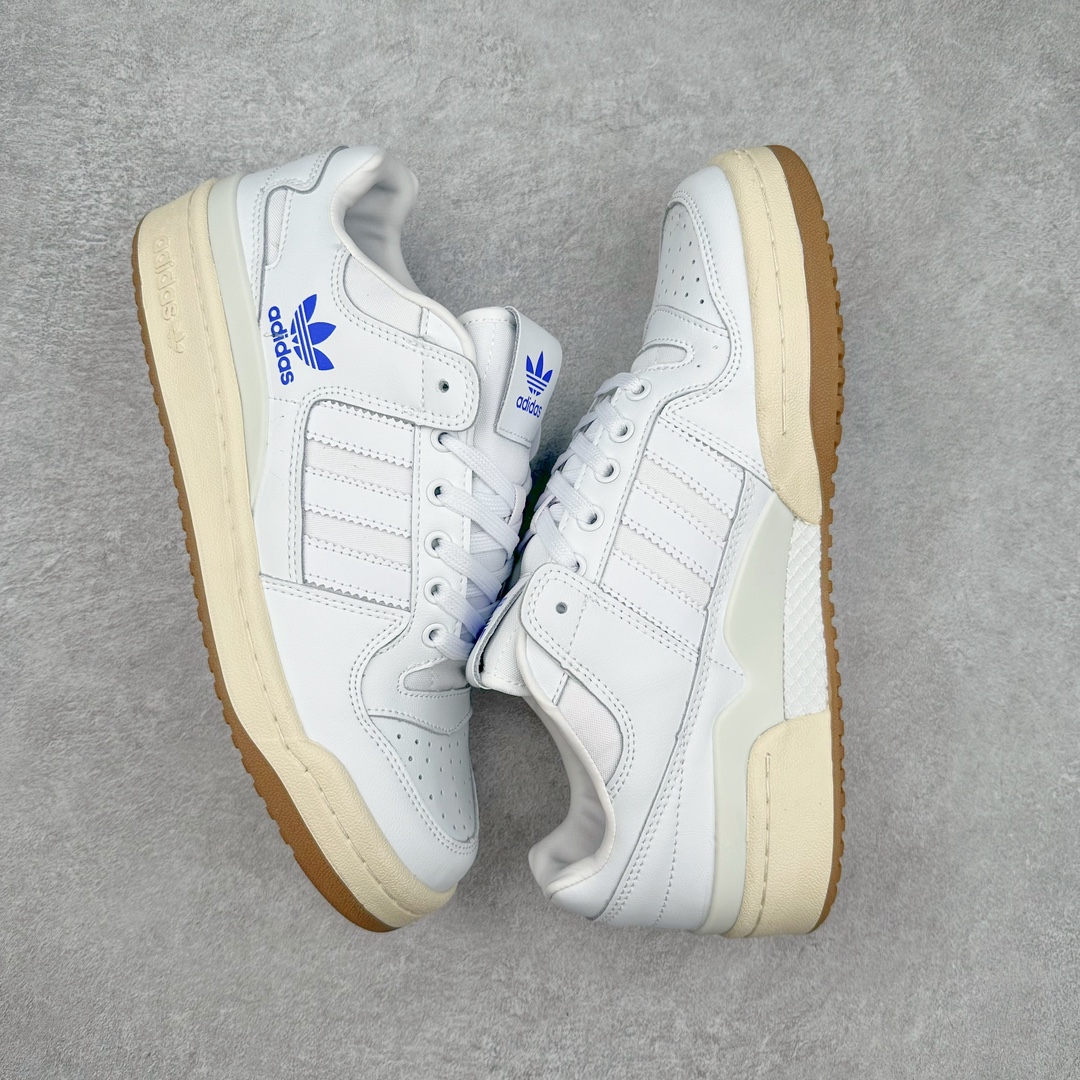 图片[3]-＃纯原特价福利 AD Forum 84 Low OG 低帮百搭潮流休闲运动板鞋 以复古篮球鞋的外形为基础 采用皮革拼接 简约百搭 更加贴合舒适 中底内侧网格造型起到点睛之笔 外底橡胶 更显复古 尺码：36 36.5 37.5 38 38.5 39 40 40.5 41 42 42.5 43 44 44.5 45-选品中心