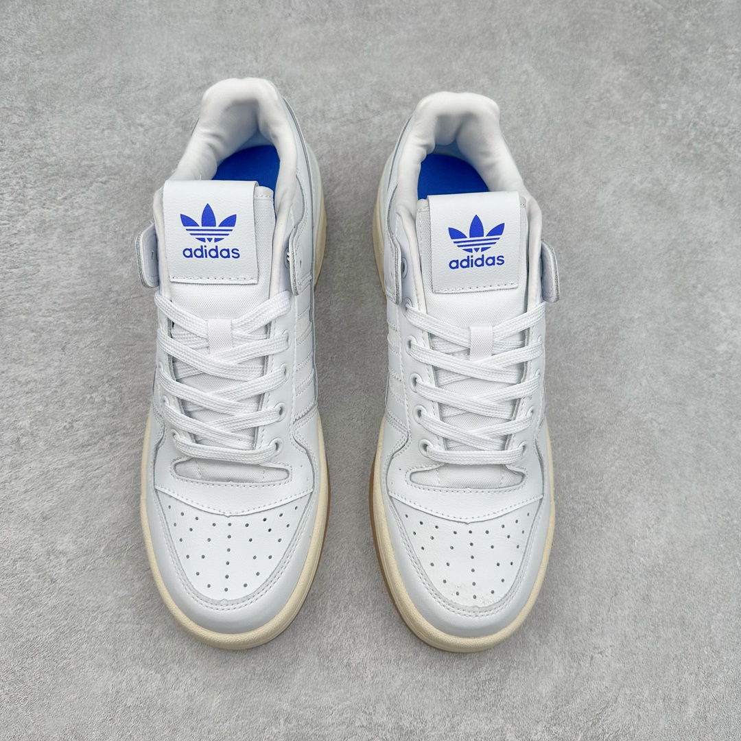 图片[2]-＃纯原特价福利 AD Forum 84 Low OG 低帮百搭潮流休闲运动板鞋 以复古篮球鞋的外形为基础 采用皮革拼接 简约百搭 更加贴合舒适 中底内侧网格造型起到点睛之笔 外底橡胶 更显复古 尺码：36 36.5 37.5 38 38.5 39 40 40.5 41 42 42.5 43 44 44.5 45-选品中心