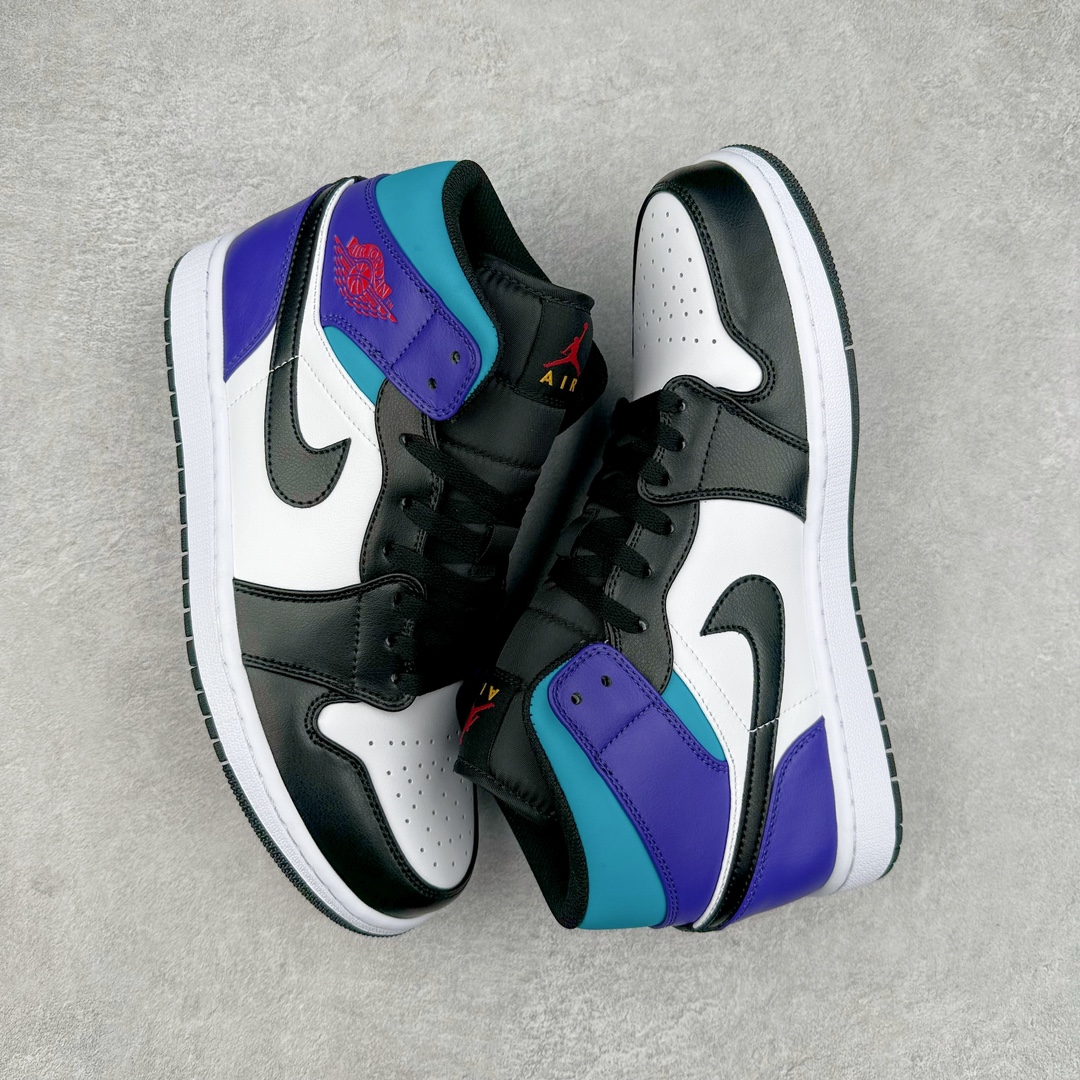 图片[3]-＃K版 Air Jordan AJ1 Mid 中帮 DO8426-154 原厂内置全掌气垫 A模大底 头层小牛皮 鞋舌AJ原厂专用牛津布+AJ专用反口珍珠布+原厂无杂质高弹内里海棉 特殊封边弹力鞋带 全网唯一头层牛皮 原鞋开模 拒绝公底 购置公司同步原材料 原汁原味 忠于原版‼️尺码：36 36.5 37.5 38 38.5 39 40 40.5 41 42 42.5 43 44 44.5 45 46 47.5-选品中心