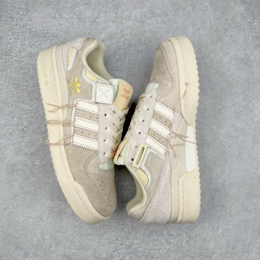 图片[3]-＃纯原特价福利 AD Forum 84 Low OG 低帮百搭潮流休闲运动板鞋 以复古篮球鞋的外形为基础 采用皮革拼接 简约百搭 更加贴合舒适 中底内侧网格造型起到点睛之笔 外底橡胶 更显复古 尺码：36 36.5 37.5 38 38.5 39 40 40.5 41 42 42.5 43 44 44.5 45-选品中心