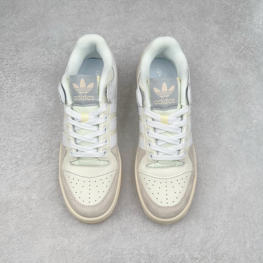 图片[2]-＃纯原特价福利 AD Forum 84 Low OG 低帮百搭潮流休闲运动板鞋 以复古篮球鞋的外形为基础 采用皮革拼接 简约百搭 更加贴合舒适 中底内侧网格造型起到点睛之笔 外底橡胶 更显复古 尺码：36 36.5 37.5 38 38.5 39 40 40.5 41 42 42.5 43 44 44.5 45-选品中心