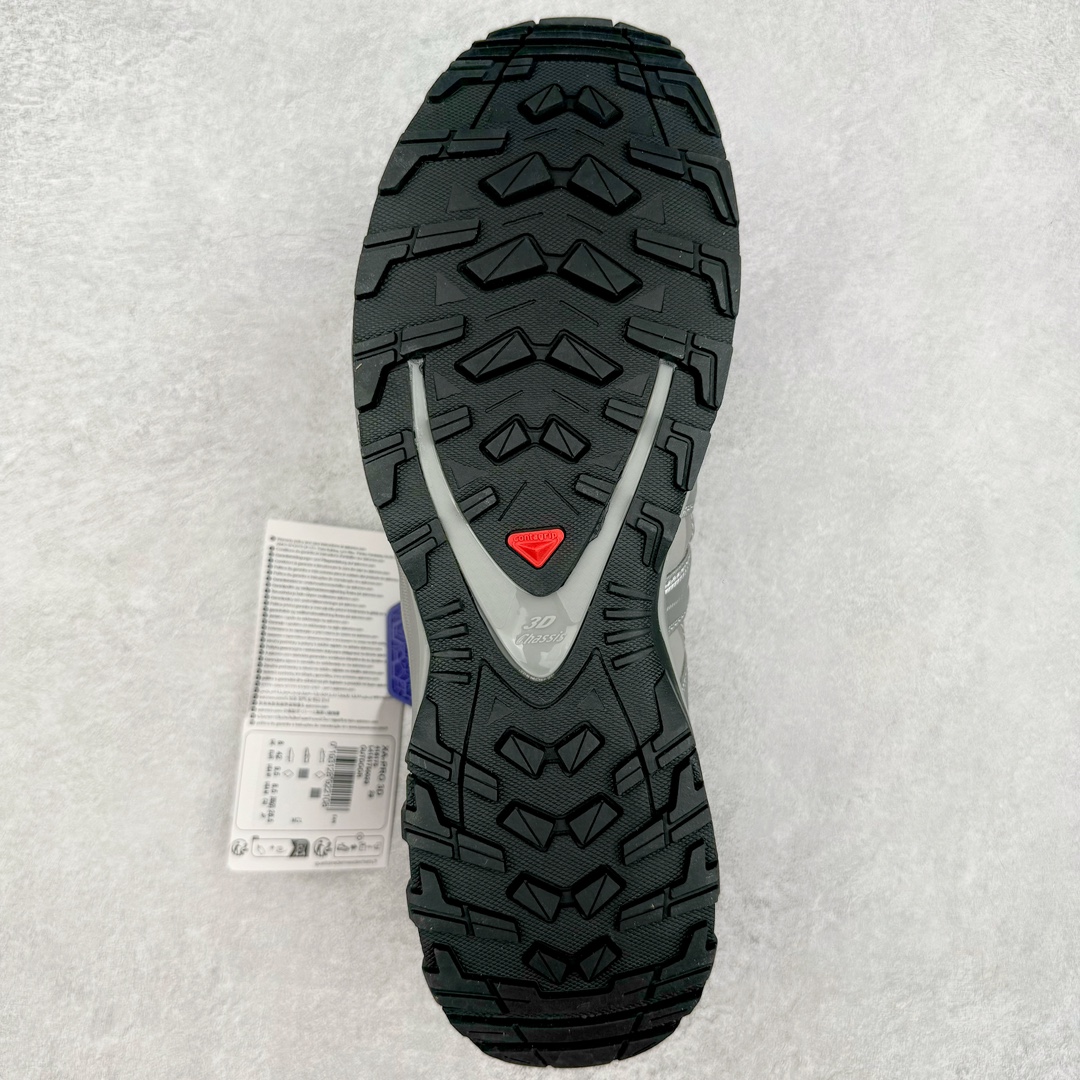 图片[9]-＃K版 SALOMON XA Pro 3D ADV 萨洛蒙潮流越野机能户外功能鞋 纯原外贸平台特供订单 耗时半年巨作 全套原纸板楦头开发 原厂特供网布配套加持 确保原汁原味 完美呈现版型 原档数据独家私模五层组合大底 原装Ortholite轻量化鞋垫 中底布带钢印编号 原厂TPU锁扣 进口港宝加持 后跟自然饱满 还原公司包裹性 鞋面采用SENSIFT贴合技术 全方位贴合包裹脚型 鞋跟部鞋底牵引设计 提供强大的抓地性能 更适应野外崎岖不平的道路 其3D ADVANCED CHASSIS底盘 材料轻量大化 钉齿设计更具稳定性 防护性 鞋底易磨损区运用CONTAGRIP高耐磨材料 应对城市硬质路面长距离跑考验 尺码：36 36.5 37.5 38 38.5 39 40 40.5 41 42 42.5 43 44 44.5 45 46.5-选品中心