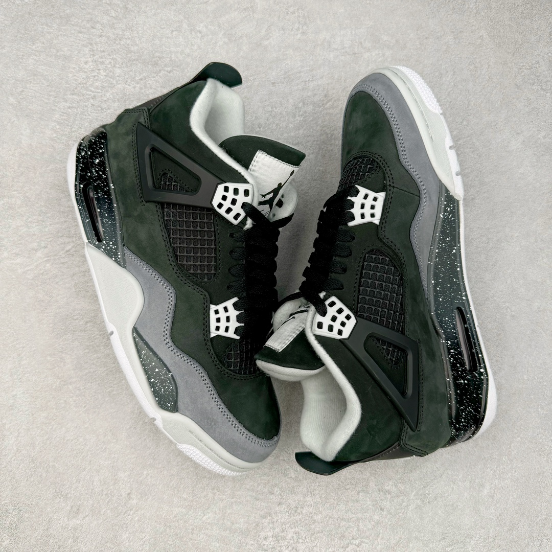 图片[3]-＃K版纯原 Air Jordan AJ4 Retro \\\” Fear \\\” 黑白恐惧 复刻2024版 FQ8138-002 全新升级改良 原鞋原楦原纸板同源开发 完美呈现乔4的版型 内侧正确双色网格 还原细节 原厂皮料 正确气垫颜色 正确网格工艺 正确拉帮工艺 全鞋原装材料制作 原档案原模具打造 支持全方位与正品对比 尺码：40 40.5 41 42 42.5 43 44 44.5 45 46 47.5-选品中心