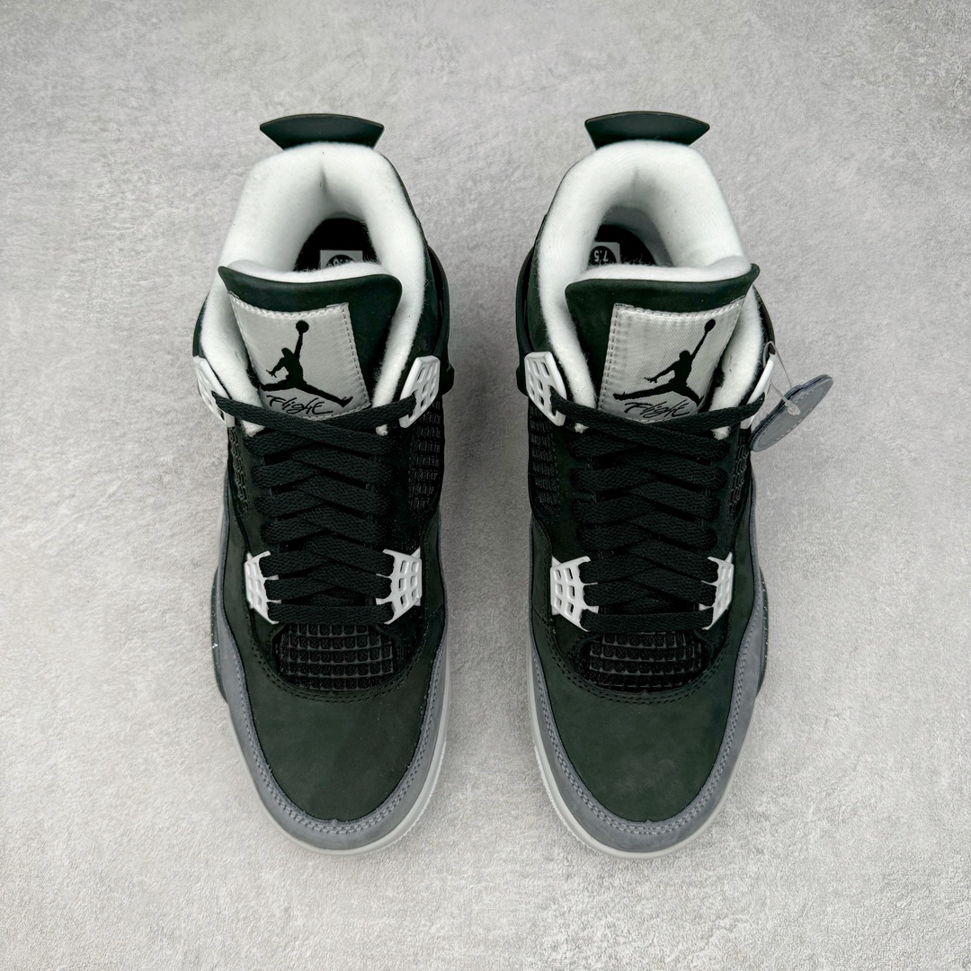 图片[2]-＃K版纯原 Air Jordan AJ4 Retro \\\” Fear \\\” 黑白恐惧 复刻2024版 FQ8138-002 全新升级改良 原鞋原楦原纸板同源开发 完美呈现乔4的版型 内侧正确双色网格 还原细节 原厂皮料 正确气垫颜色 正确网格工艺 正确拉帮工艺 全鞋原装材料制作 原档案原模具打造 支持全方位与正品对比 尺码：40 40.5 41 42 42.5 43 44 44.5 45 46 47.5-选品中心