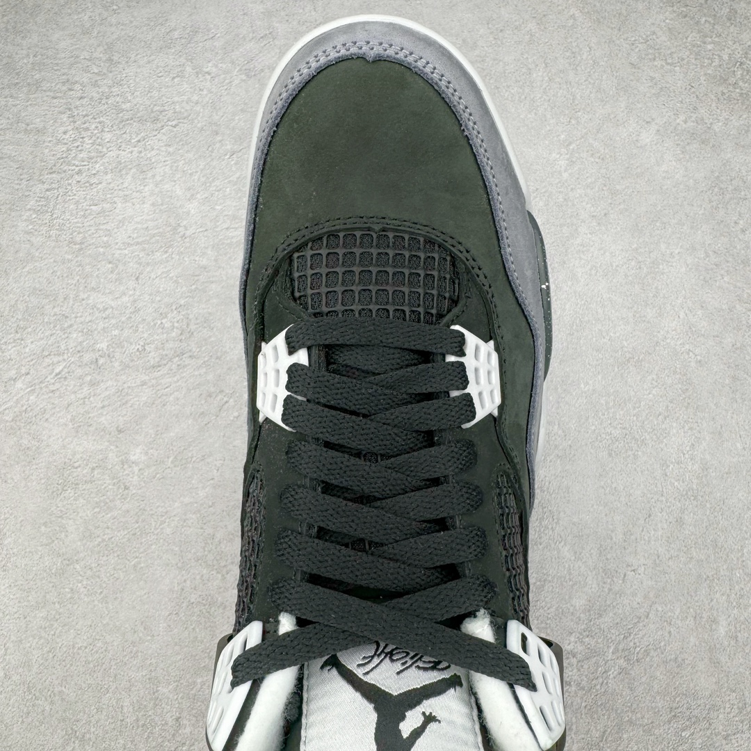 图片[4]-＃K版纯原 Air Jordan AJ4 Retro \\\” Fear \\\” 黑白恐惧 复刻2024版 FQ8138-002 全新升级改良 原鞋原楦原纸板同源开发 完美呈现乔4的版型 内侧正确双色网格 还原细节 原厂皮料 正确气垫颜色 正确网格工艺 正确拉帮工艺 全鞋原装材料制作 原档案原模具打造 支持全方位与正品对比 尺码：40 40.5 41 42 42.5 43 44 44.5 45 46 47.5-选品中心